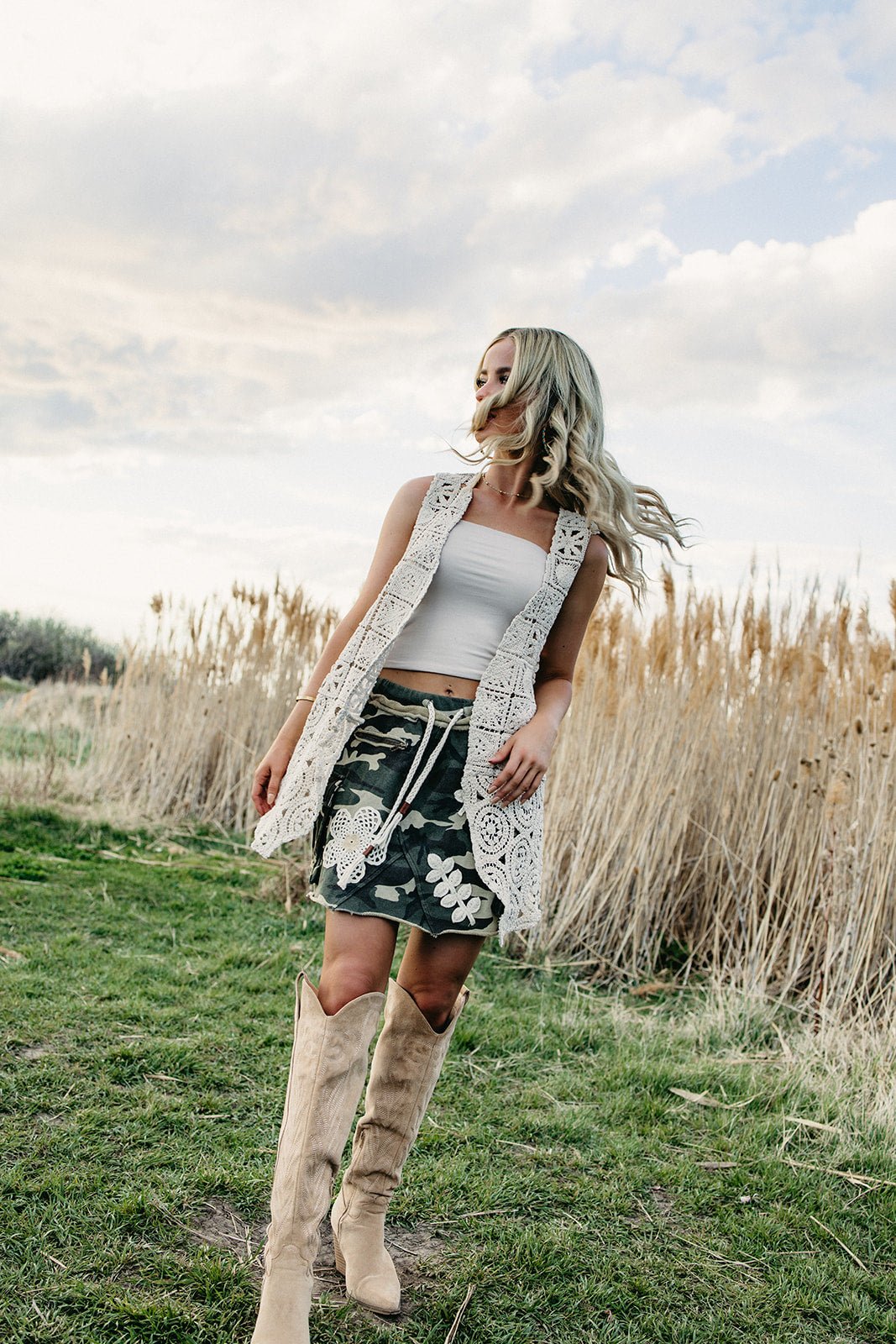 Broken Hymn Crochet Vest