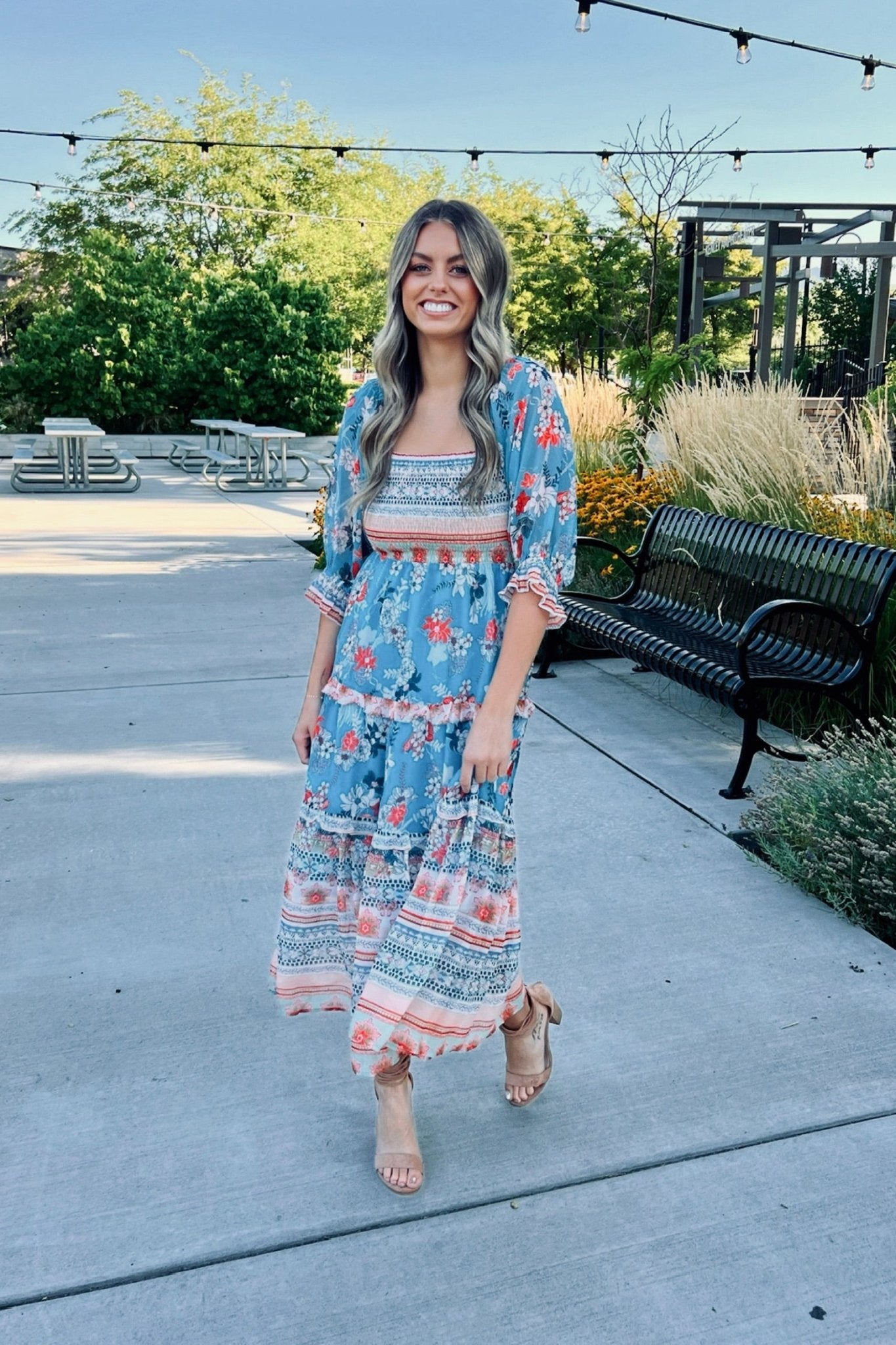 Celeste Floral Dress - FINAL SALE