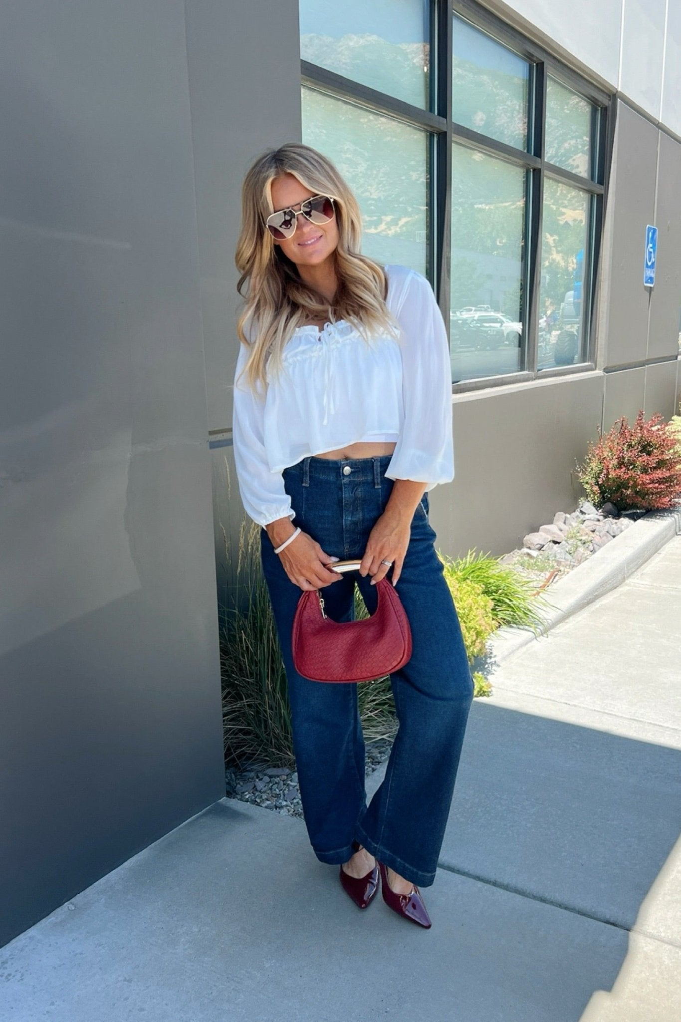 Cherry Kiss Metal Handle Bag - FINAL SALE