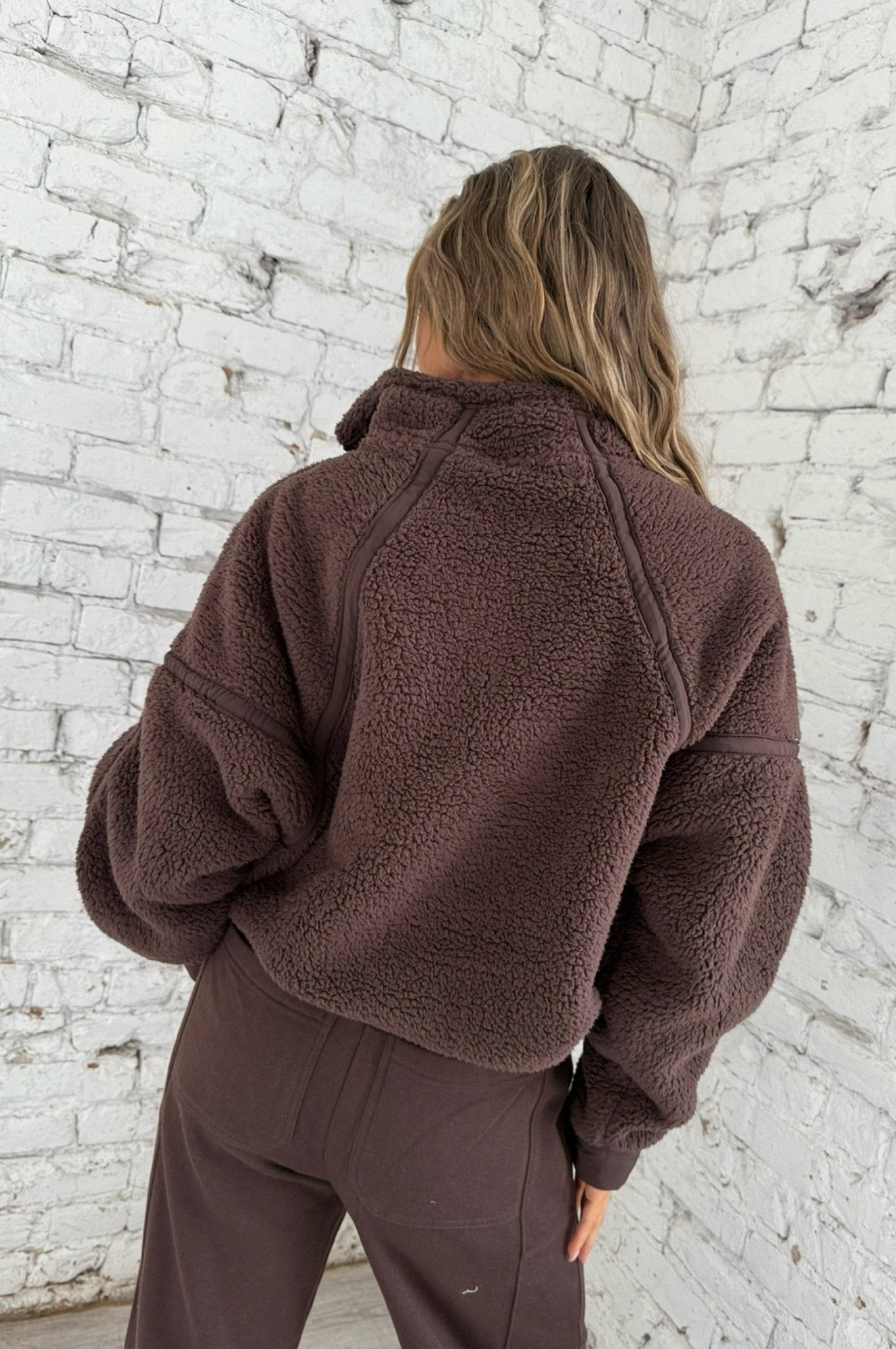 Cocoa Clouds Sherpa Jacket