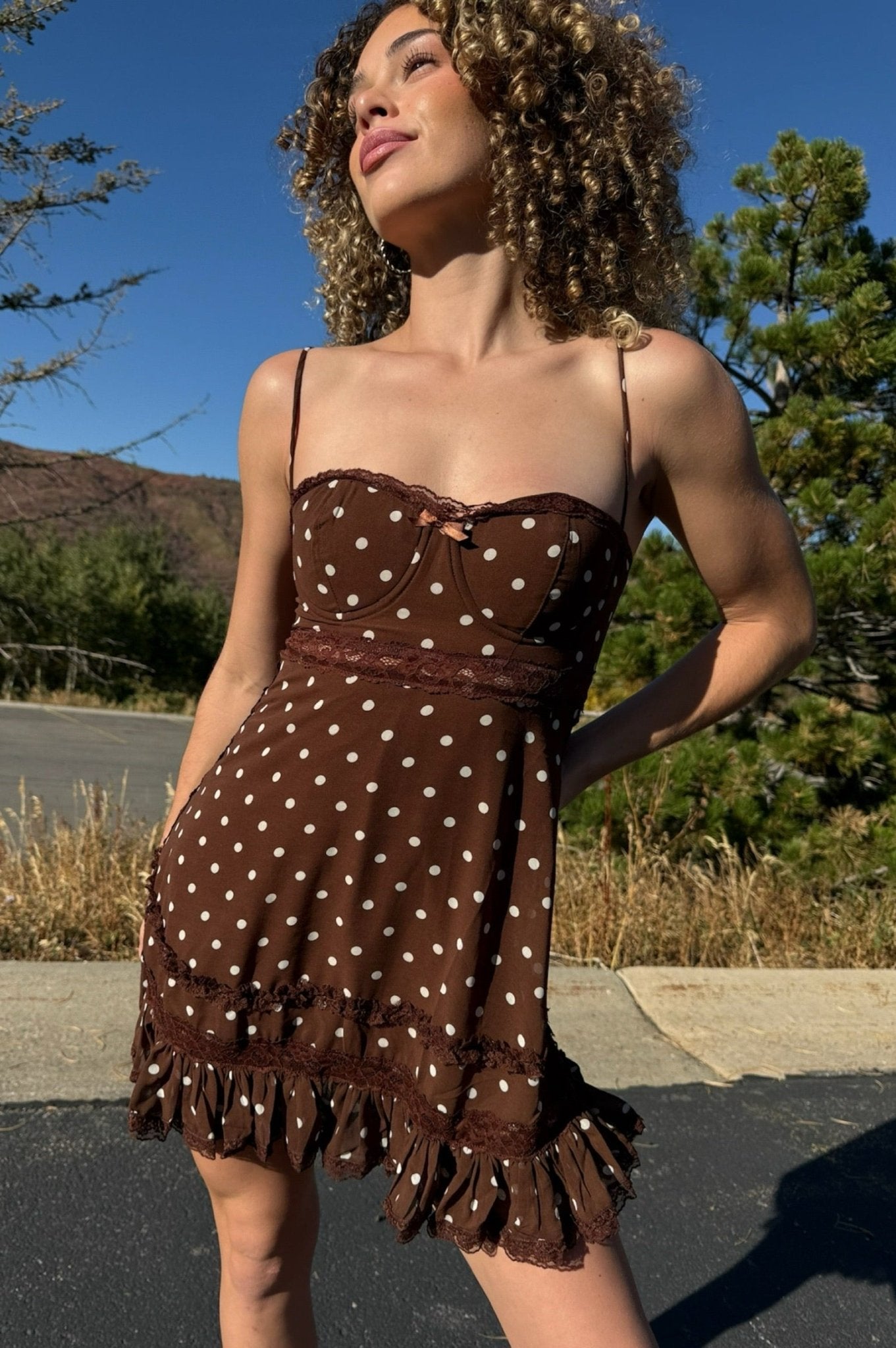 Cocoa Kiss Mini Dress