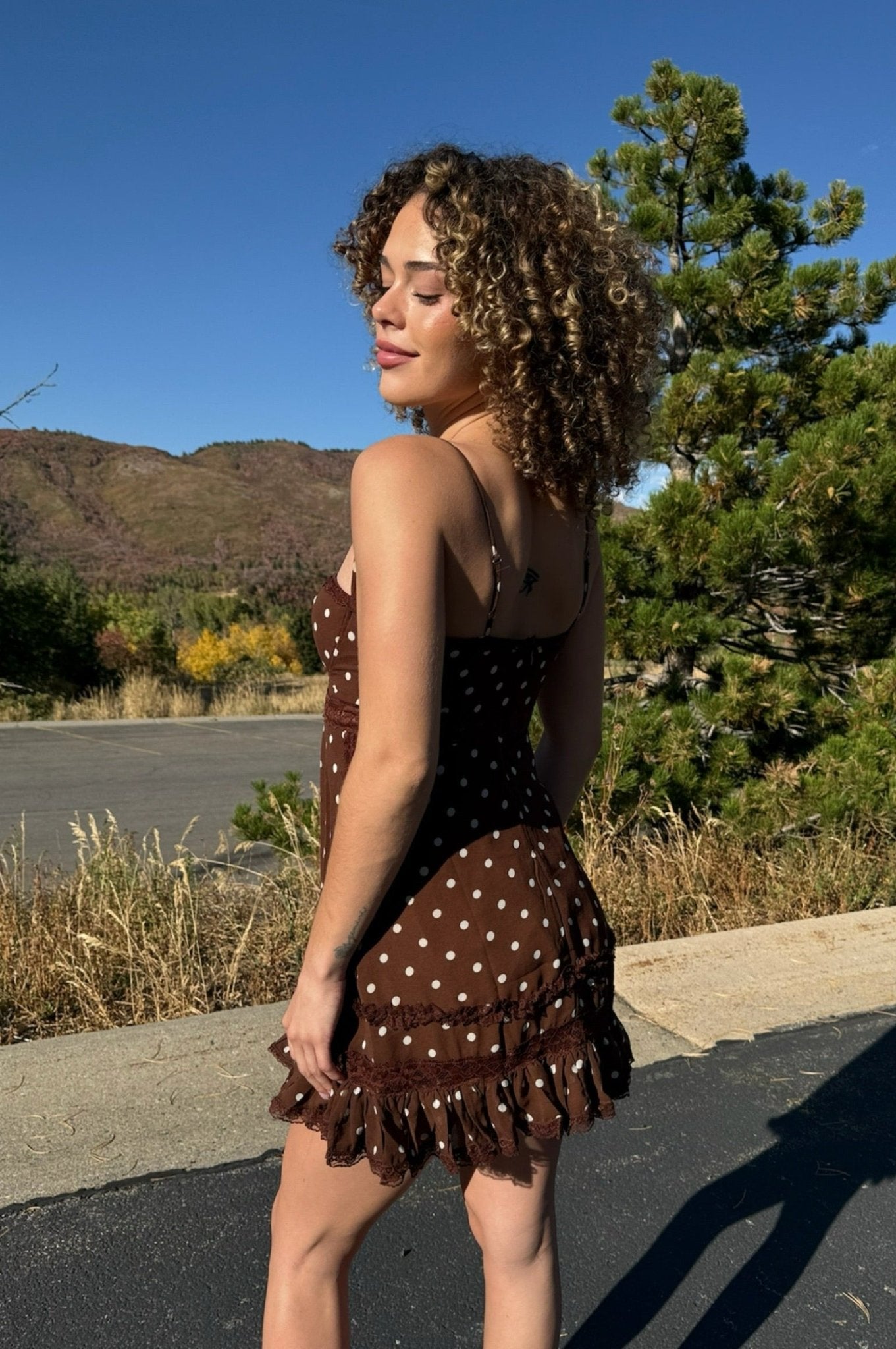 Cocoa Kiss Mini Dress