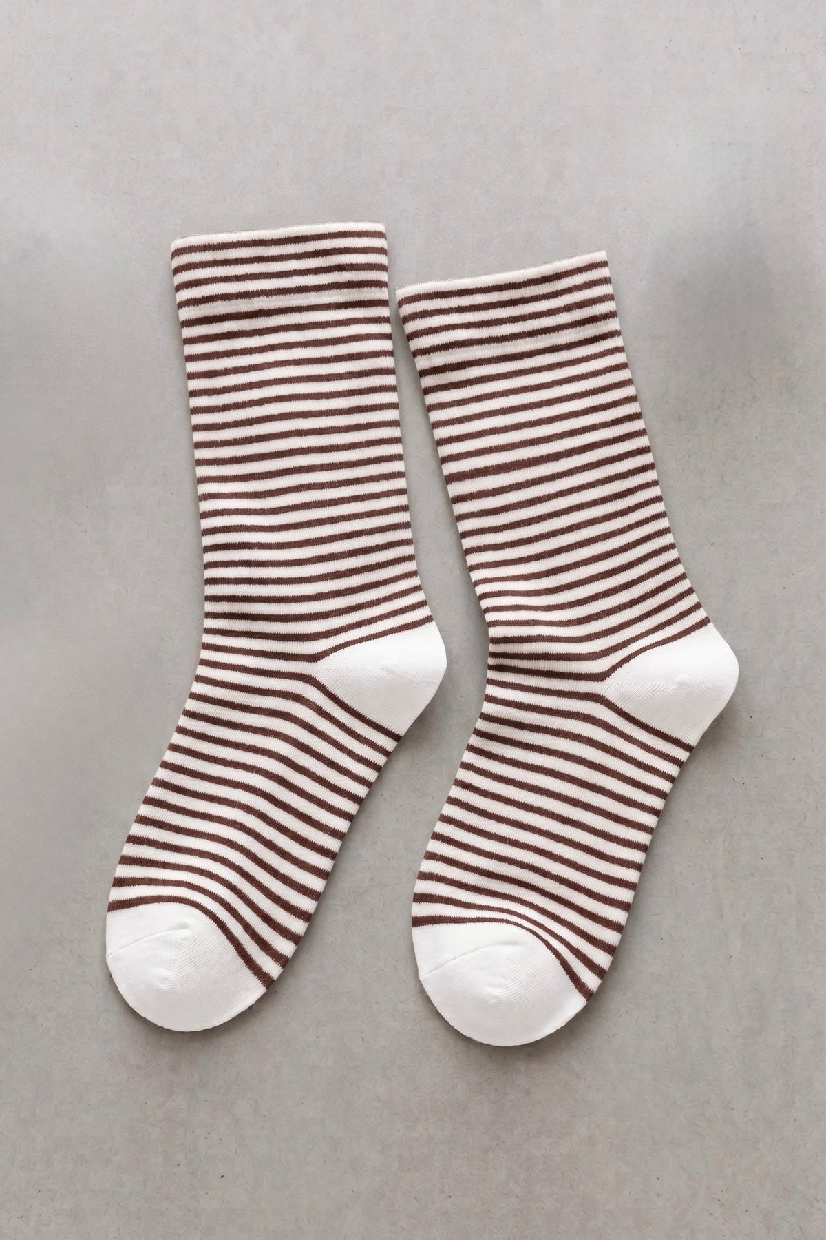 Keep It Together Striped Crew Socks