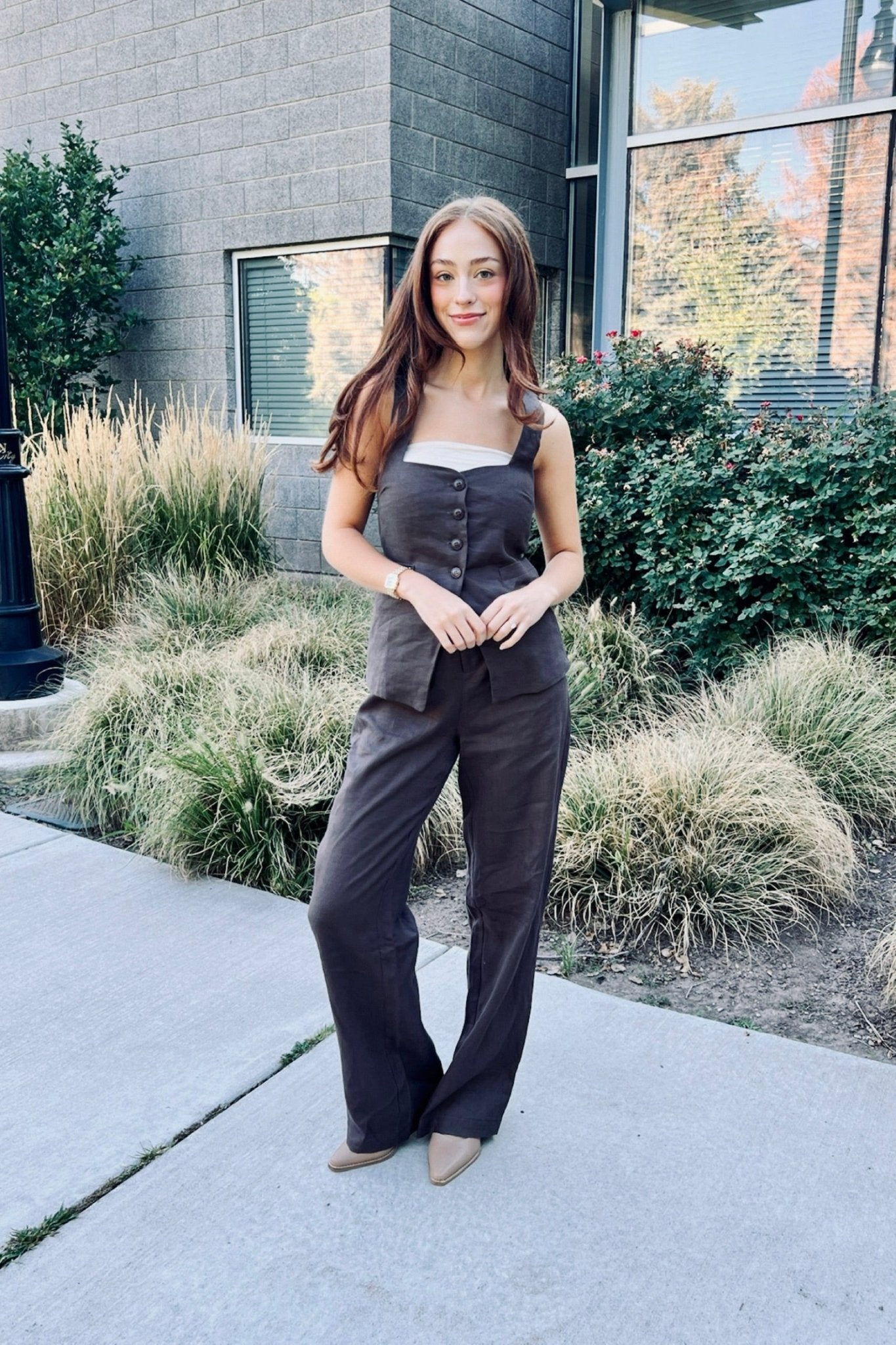 Coffee Couture Linen Pants Lux Collection - FINAL SALE
