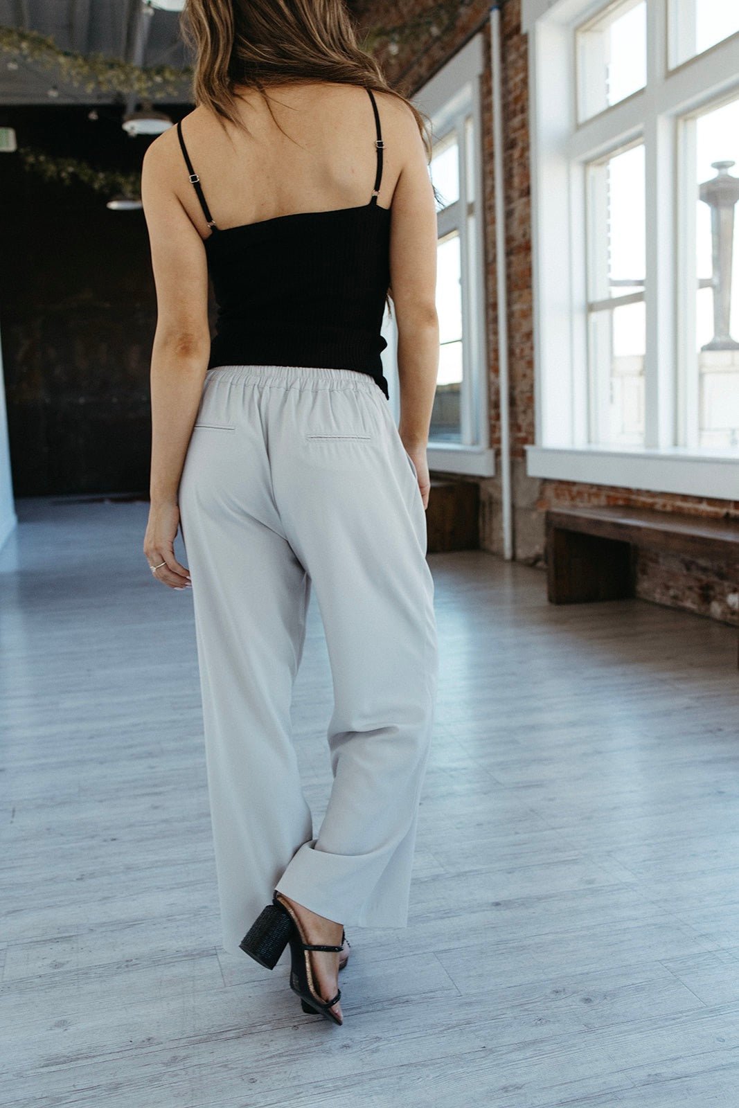 Concrete Cascade Wide Leg Pants - FINAL SALE
