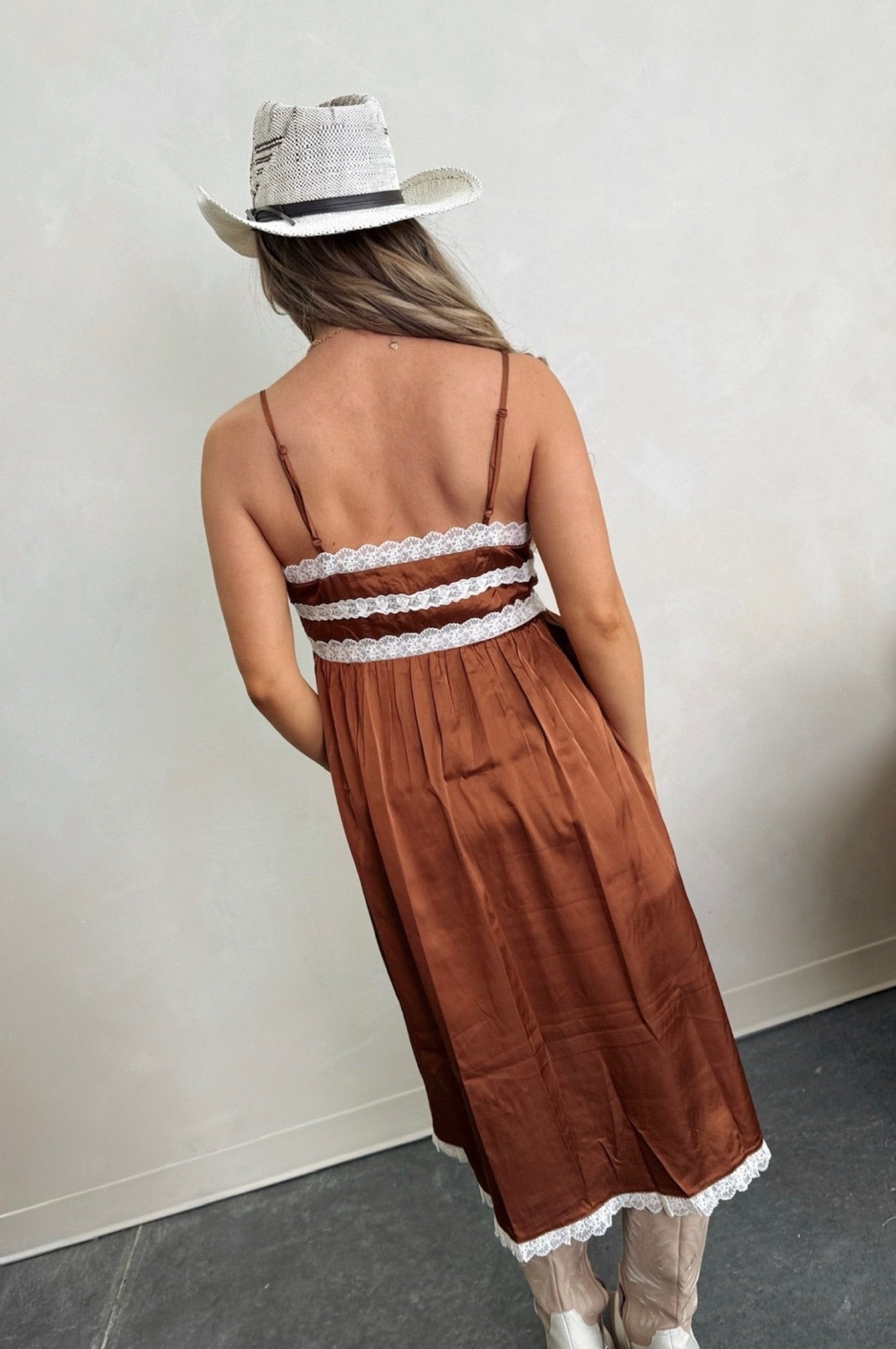 Copper Lace Darling Top