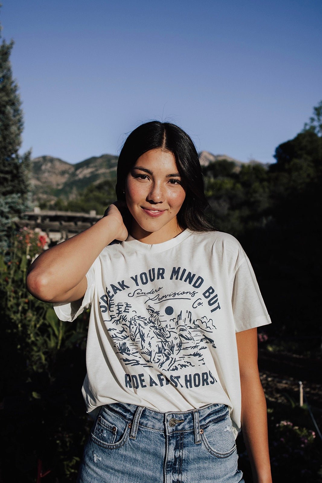 Country Cowboy Graphic Tee - FINAL SALE