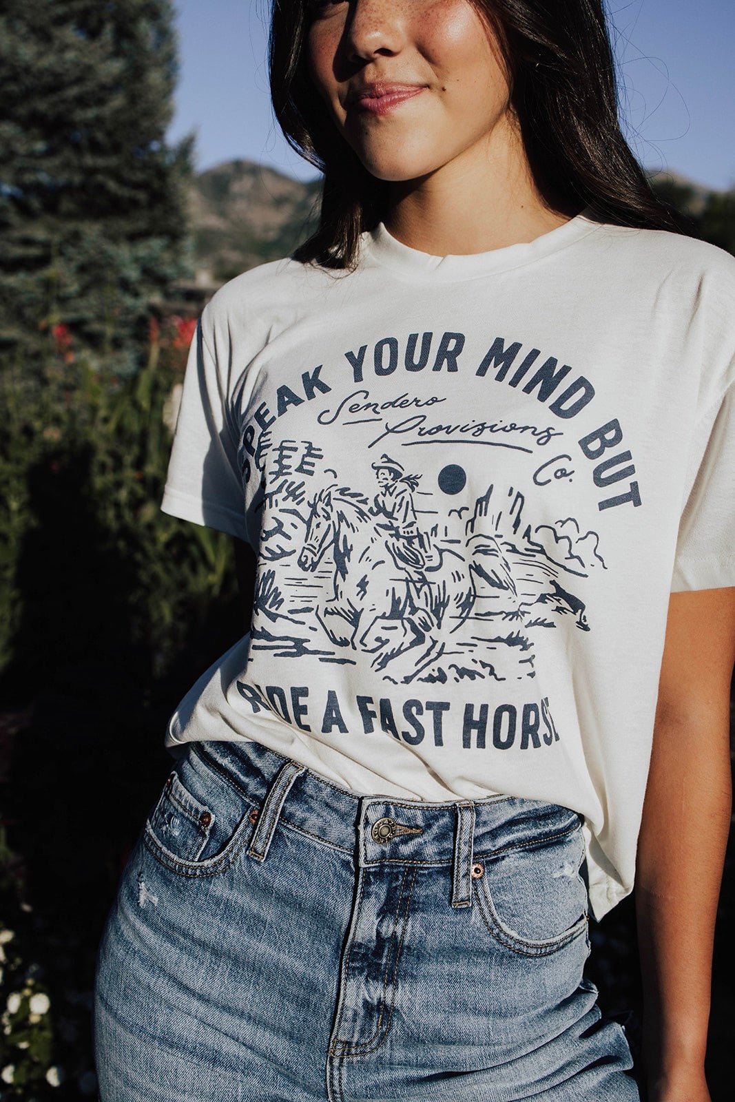 Country Cowboy Graphic Tee - FINAL SALE