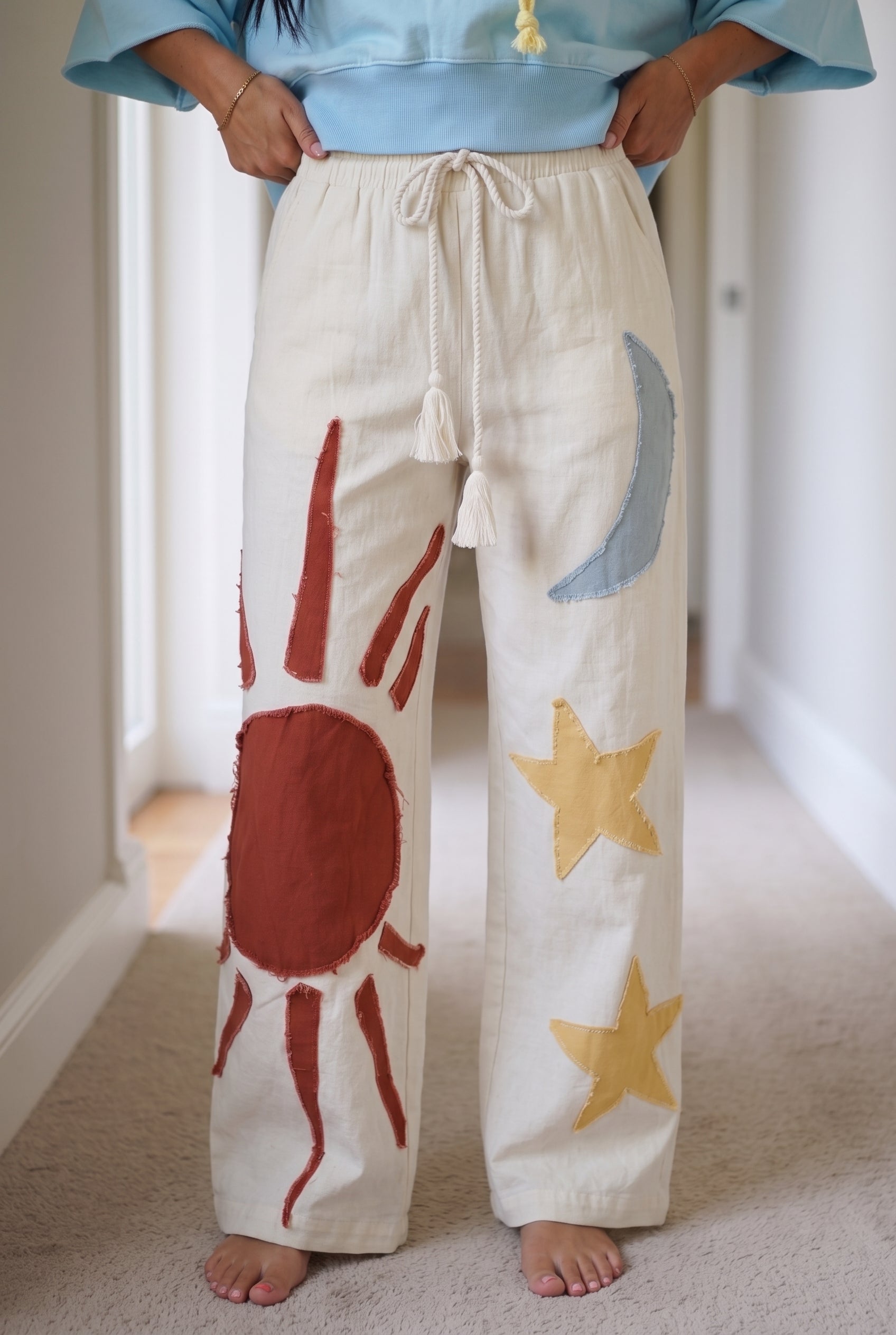 Luminary Patchwork Wide Leg Pants