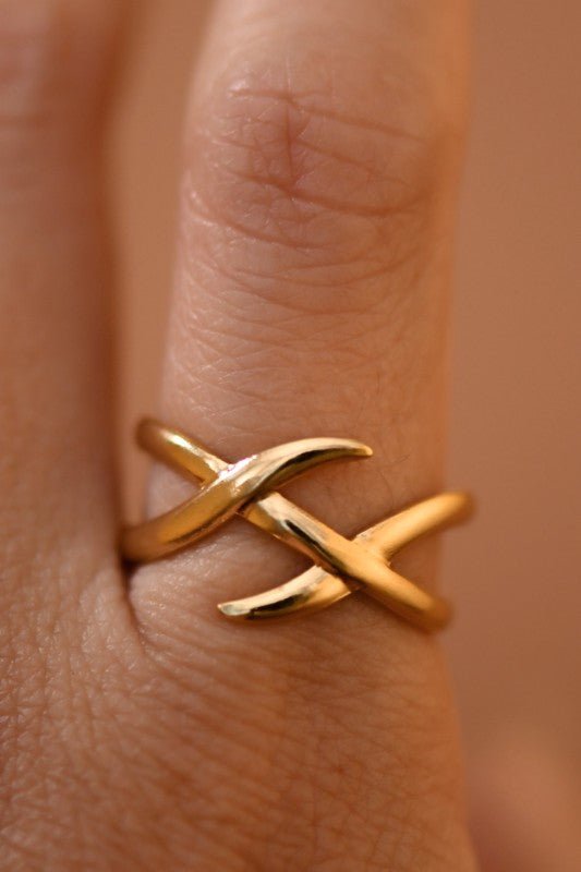 Crossed Paths Ring