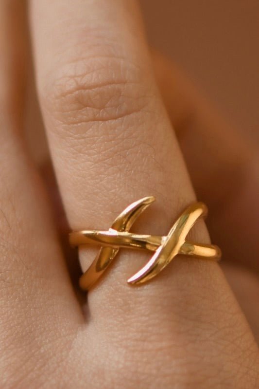 Crossed Paths Ring