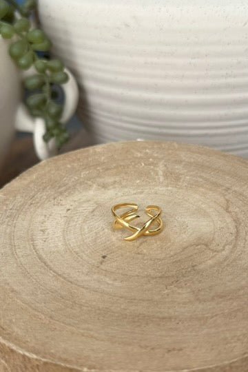 Crossed Paths Ring