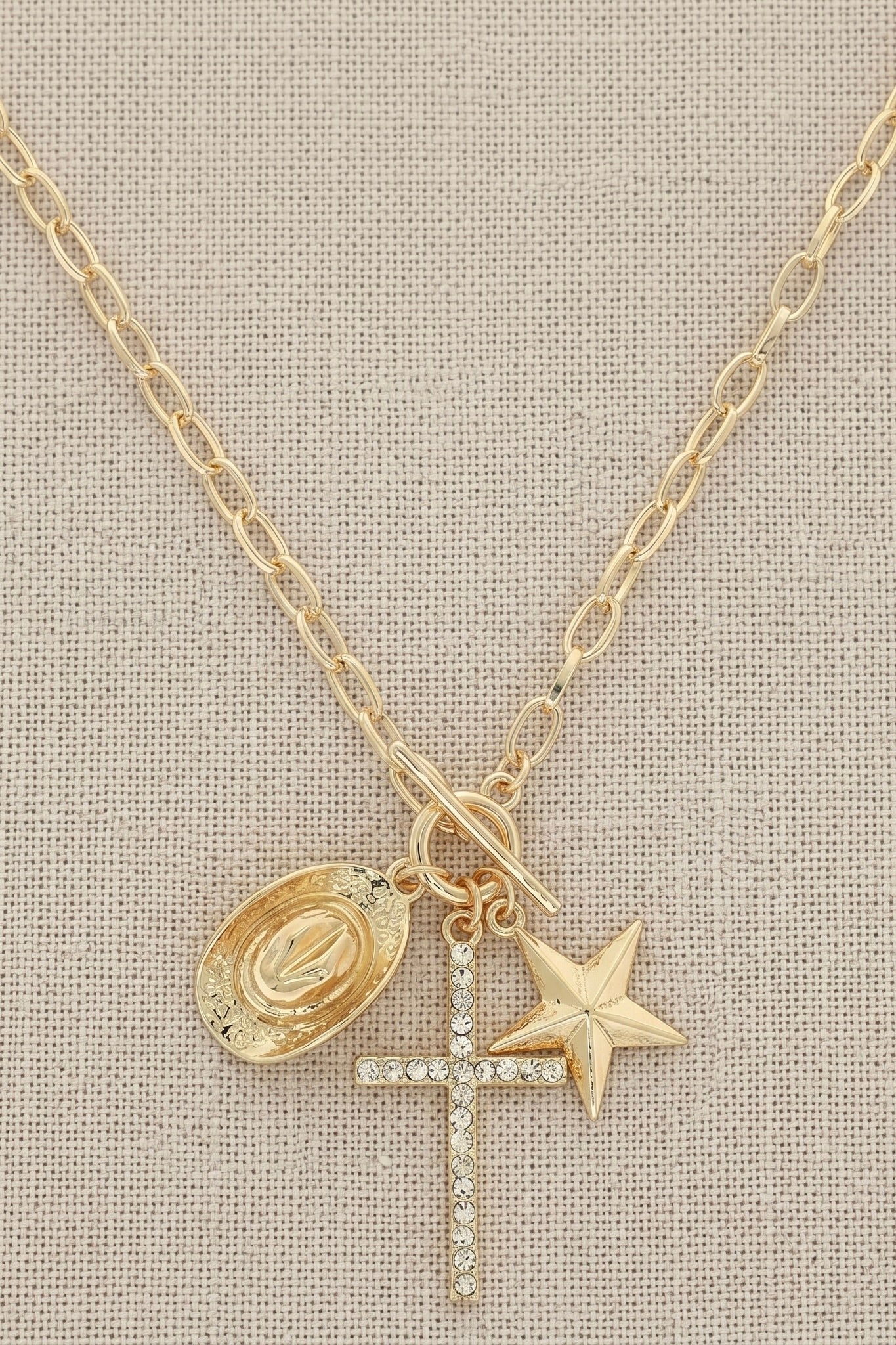 Crossroads Charm Necklace