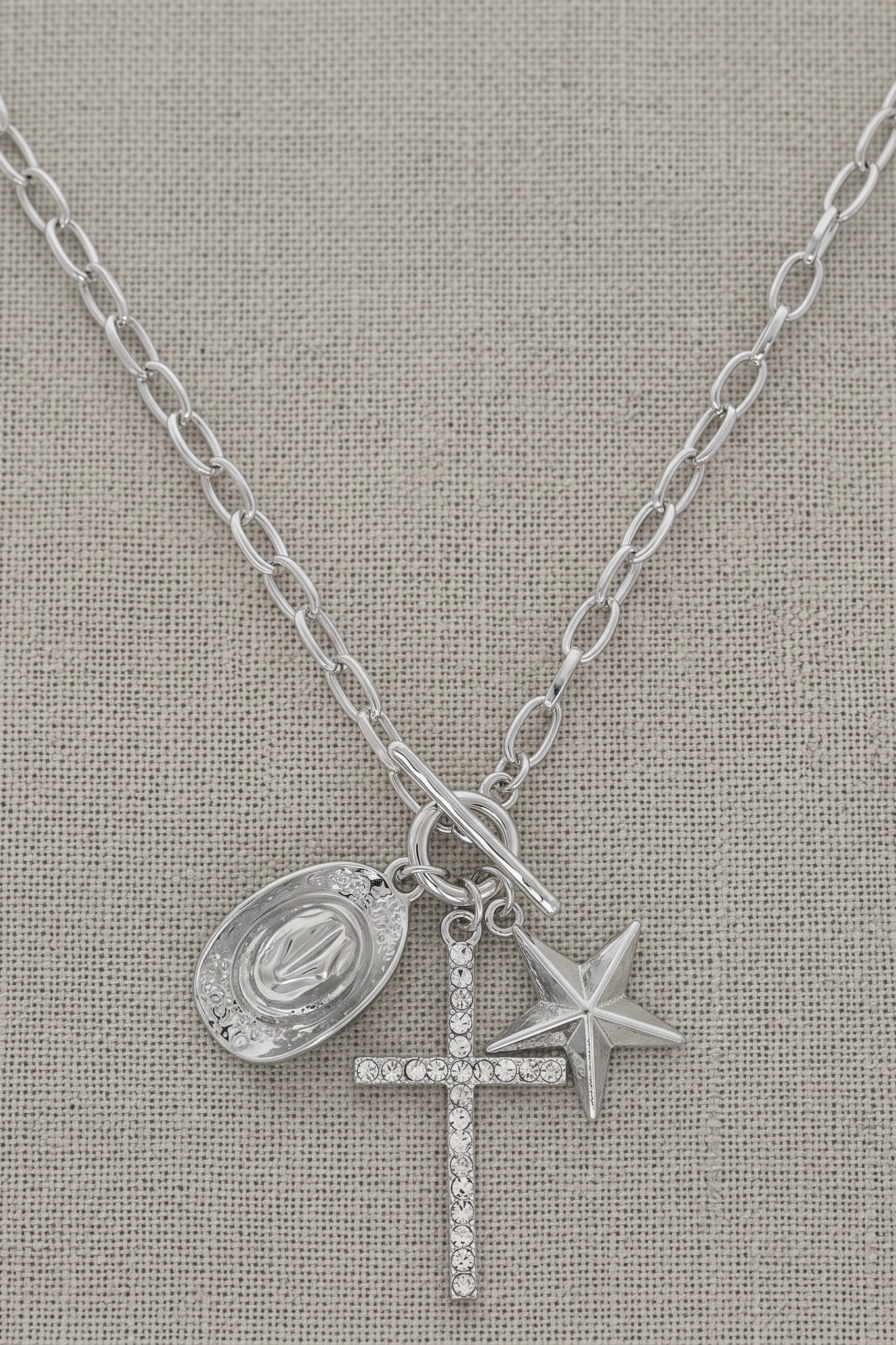 Crossroads Charm Necklace