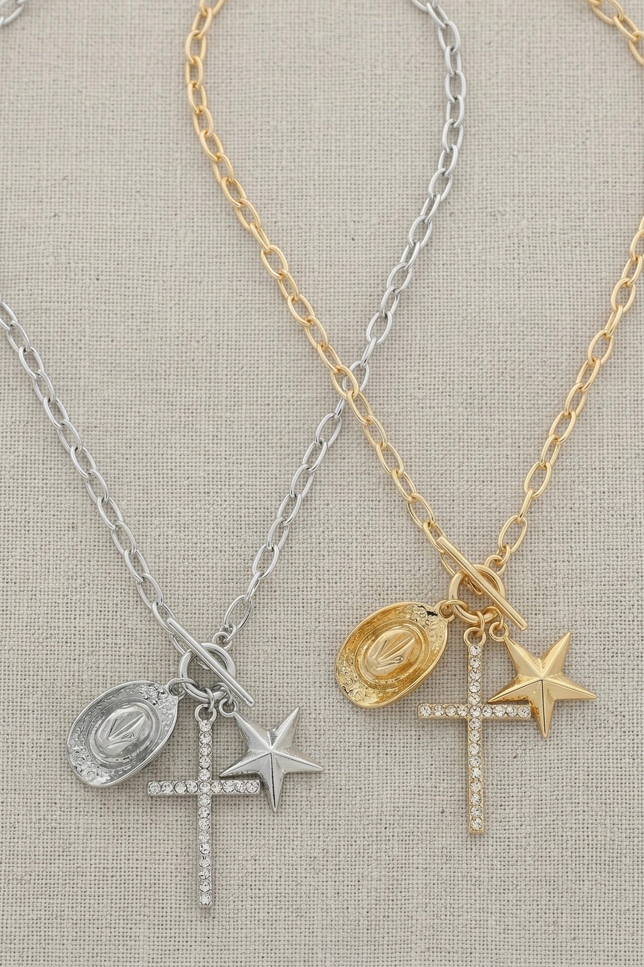 Crossroads Charm Necklace