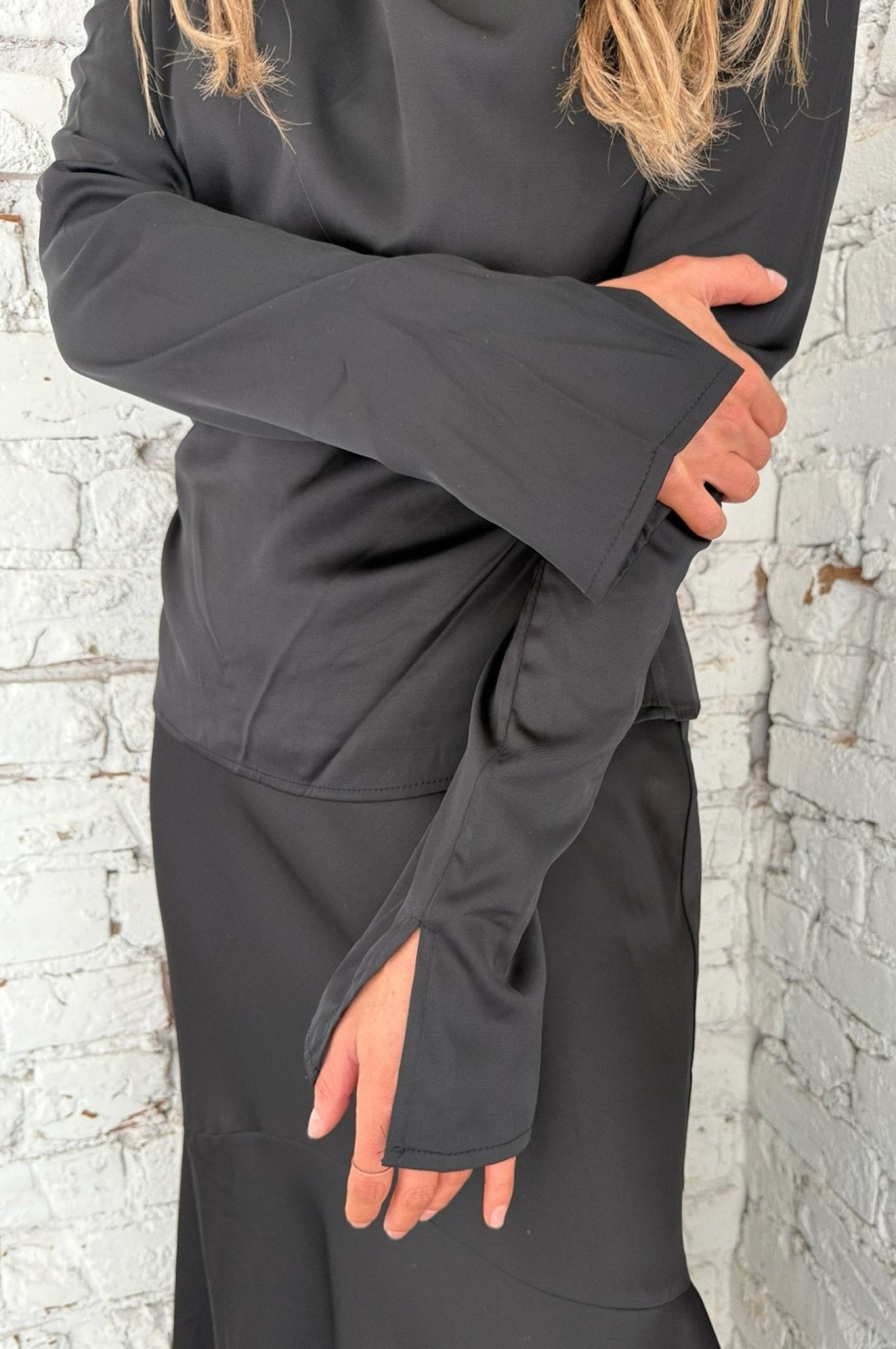 Dark Romance Ruched Top