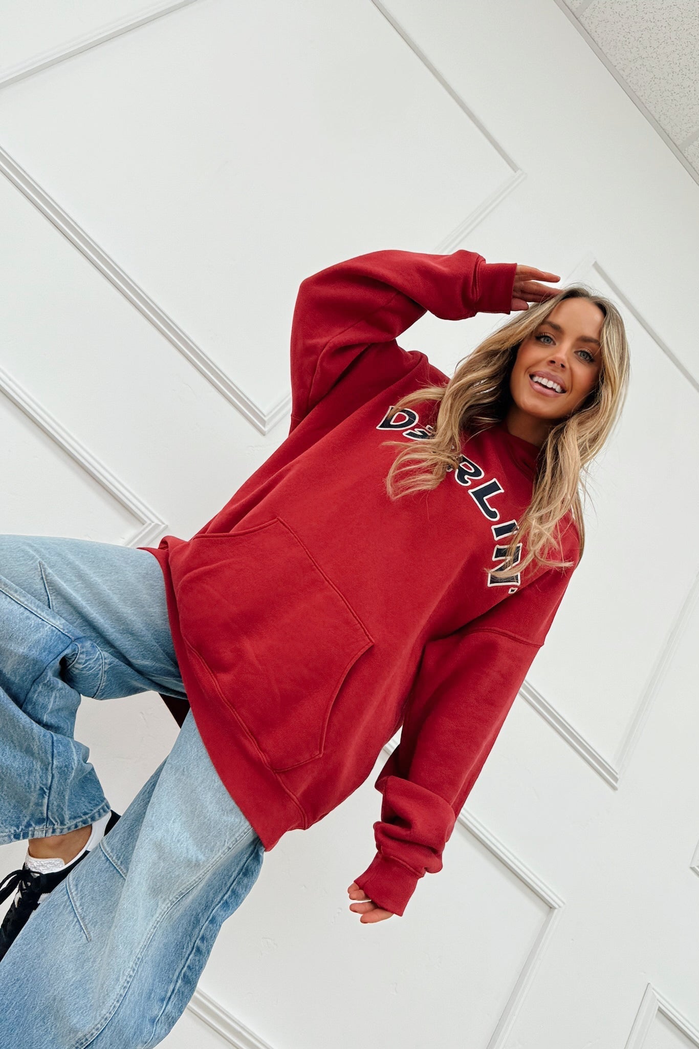 Darlin' Varsity Oversized Hoodie