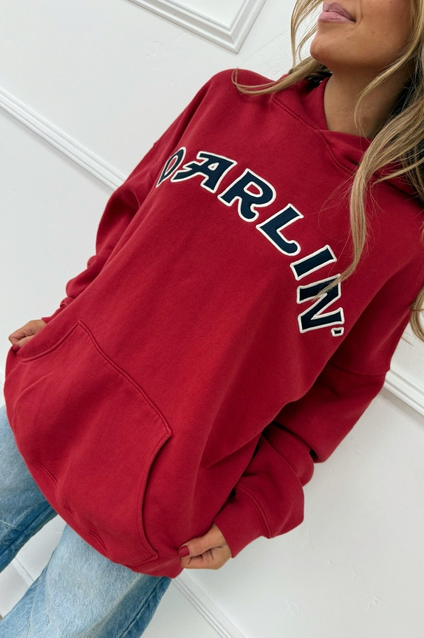 Darlin' Varsity Oversized Hoodie
