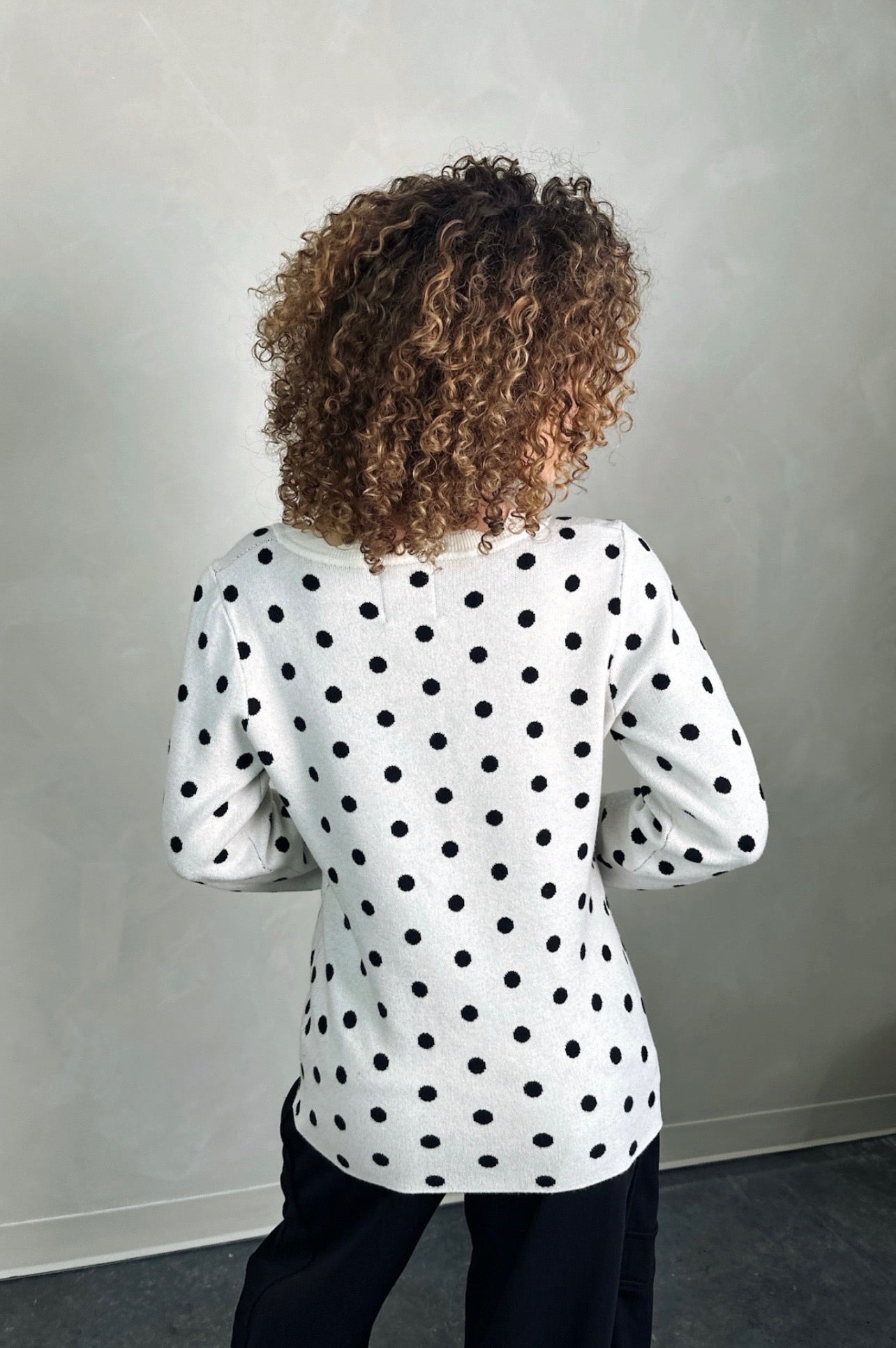 Darling Dot Sweater