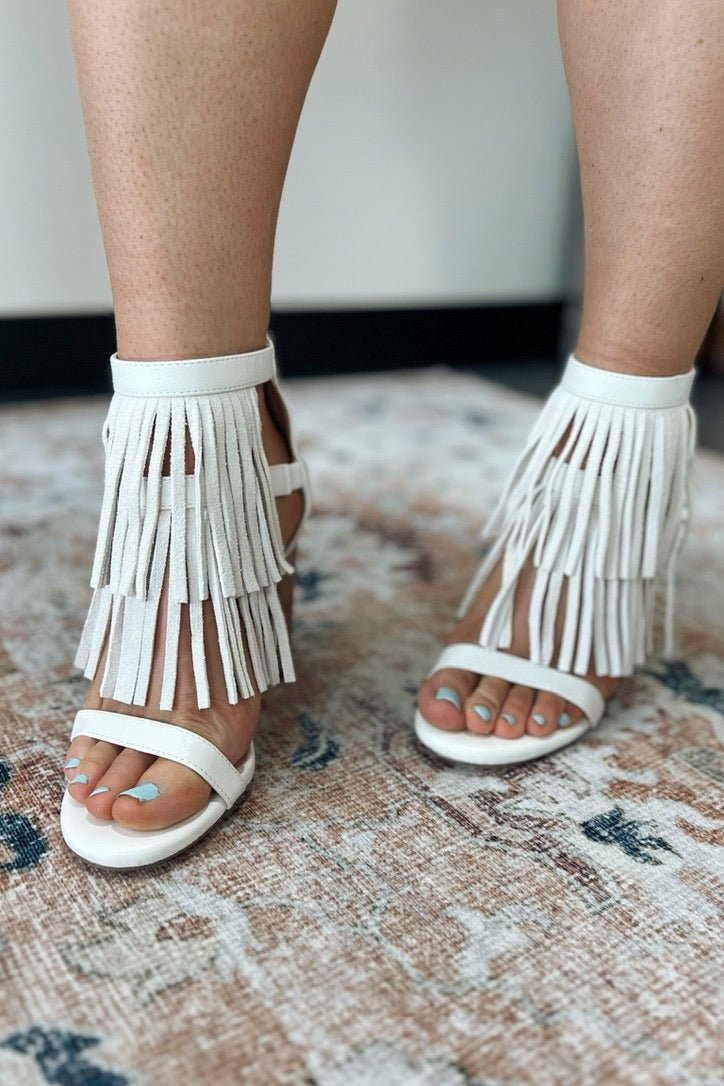 Dawson Fringe Heels - FINAL SALE