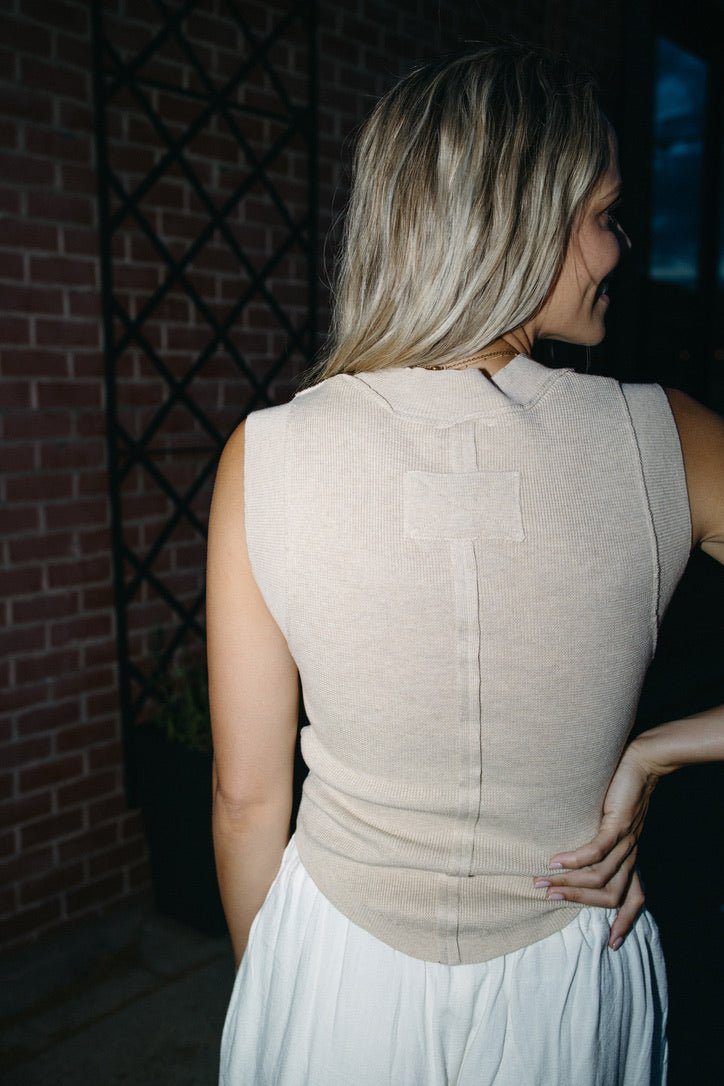 Dune Rounded Tank Top - FINAL SALE