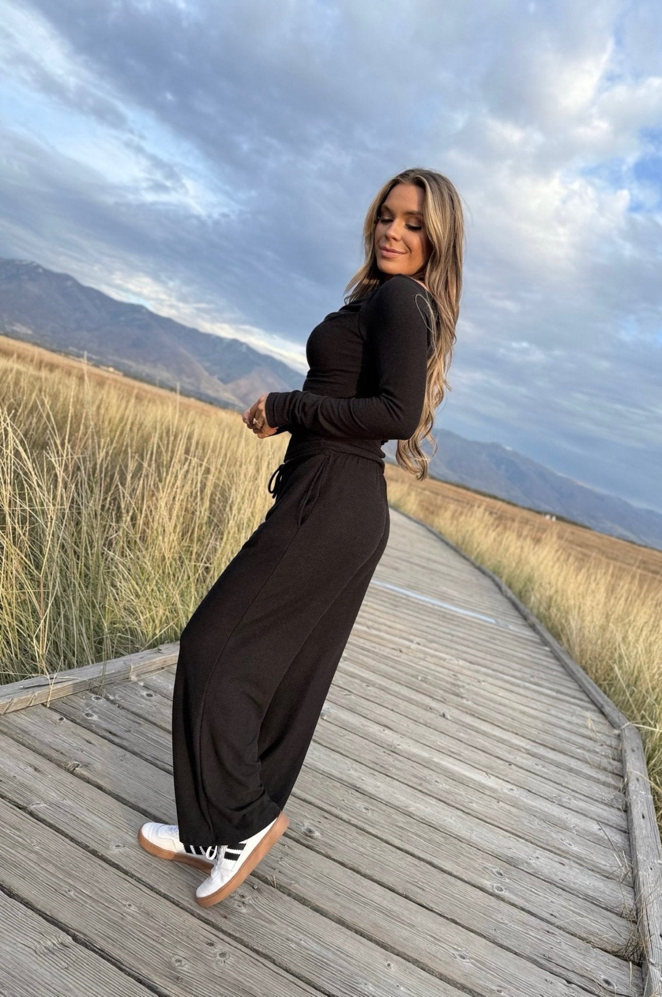 Falling Softly Drawstring Pants