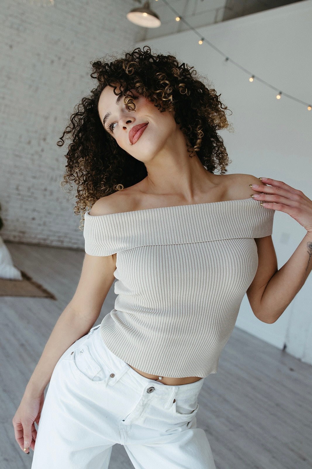 Finer Things Off Shoulder Top - FINAL SALE