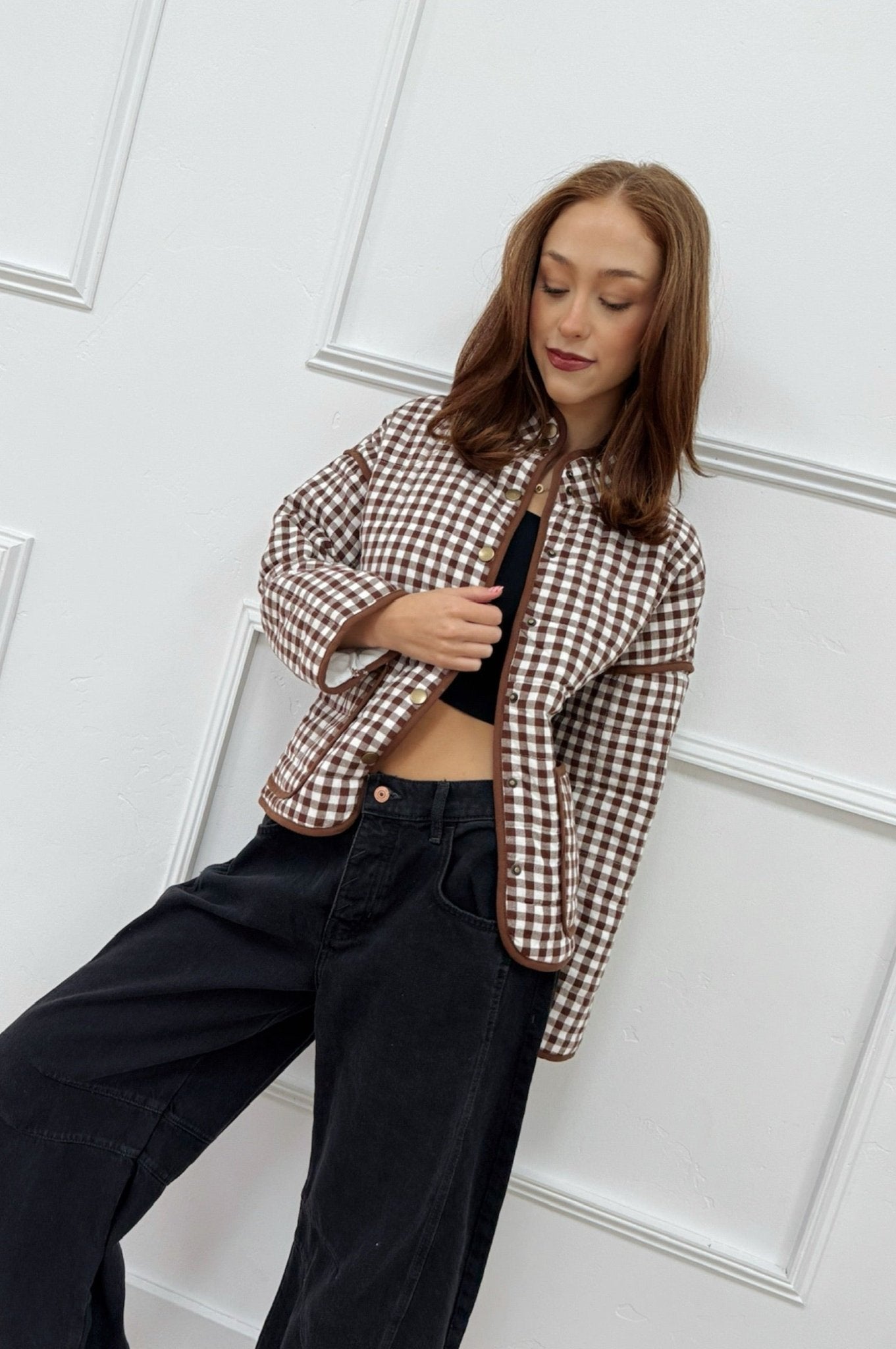 Fox Hollow Gingham Jacket