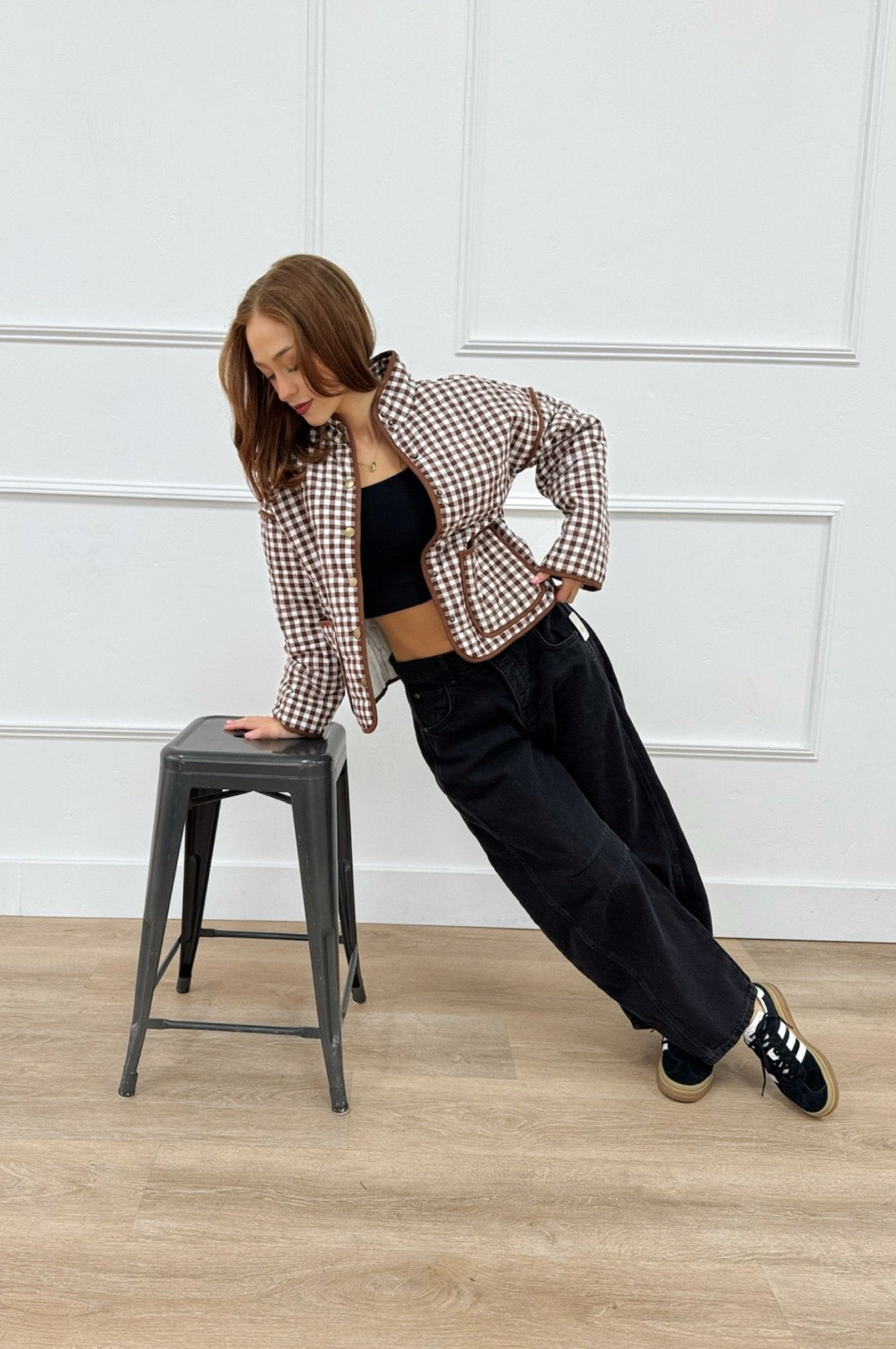 Fox Hollow Gingham Jacket