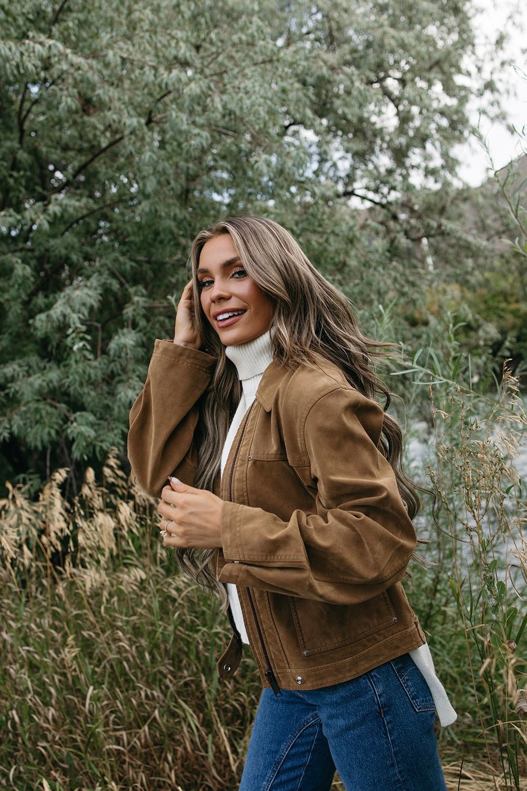 Free People We The Free Blair Vegan Suede Jacket