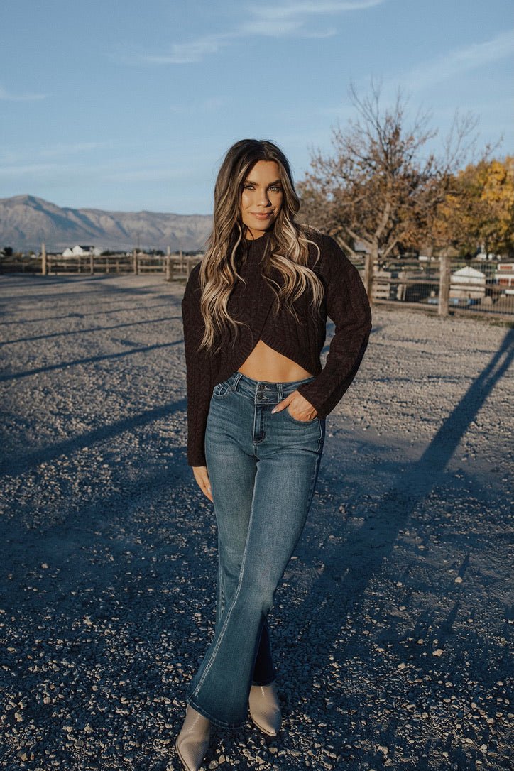 Ginger Crop Sweater - FINAL SALE