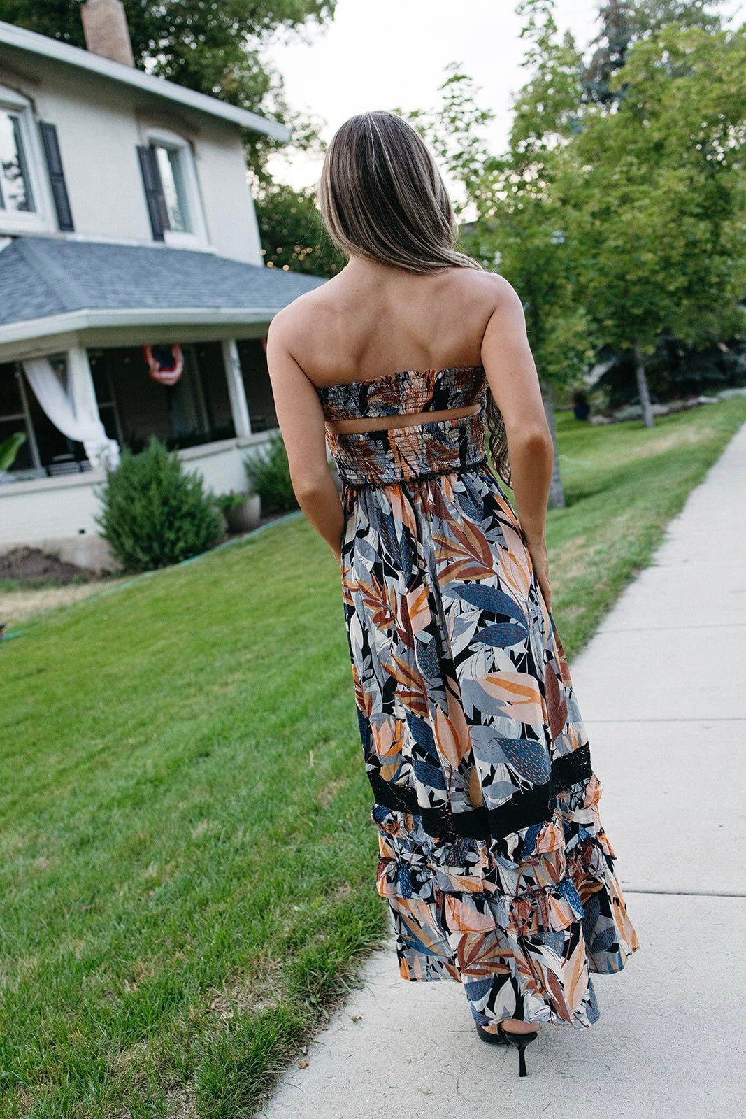 Harvest Breeze Midi Dress