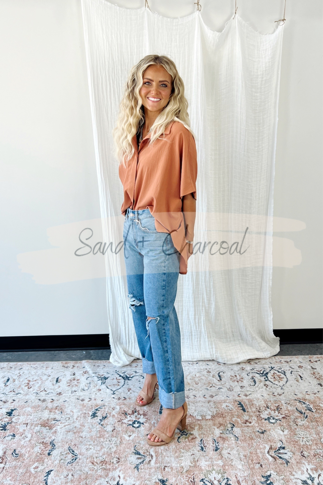 Penny Button Down Shirt - FINAL SALE