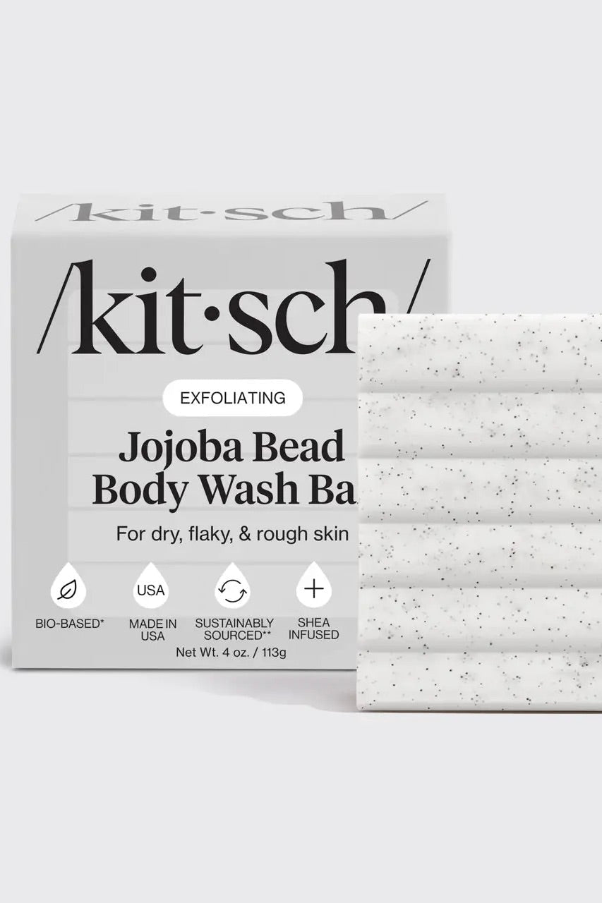 Kitsch Jojoba Bead Exfoliating Body Wash Bar