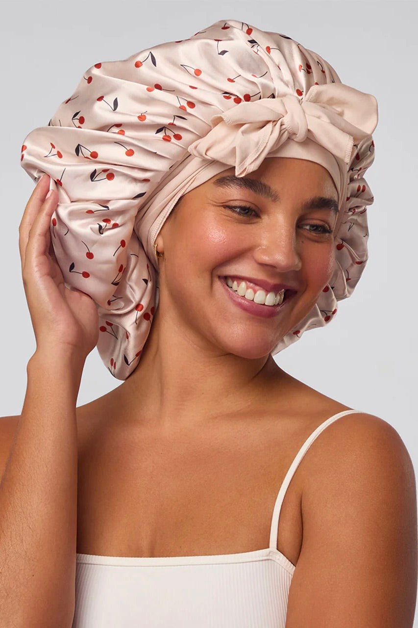 Kitsch Oversized Satin Bonnet