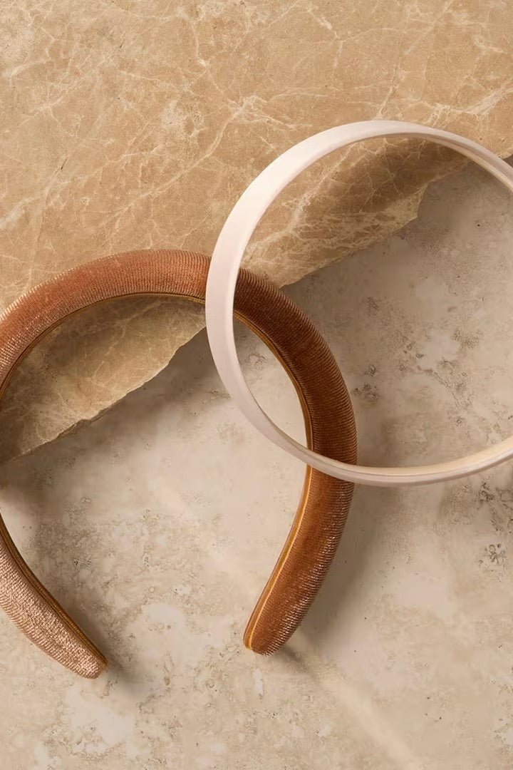 Kitsch Recycled Fabric Satin & Velvet Headbands