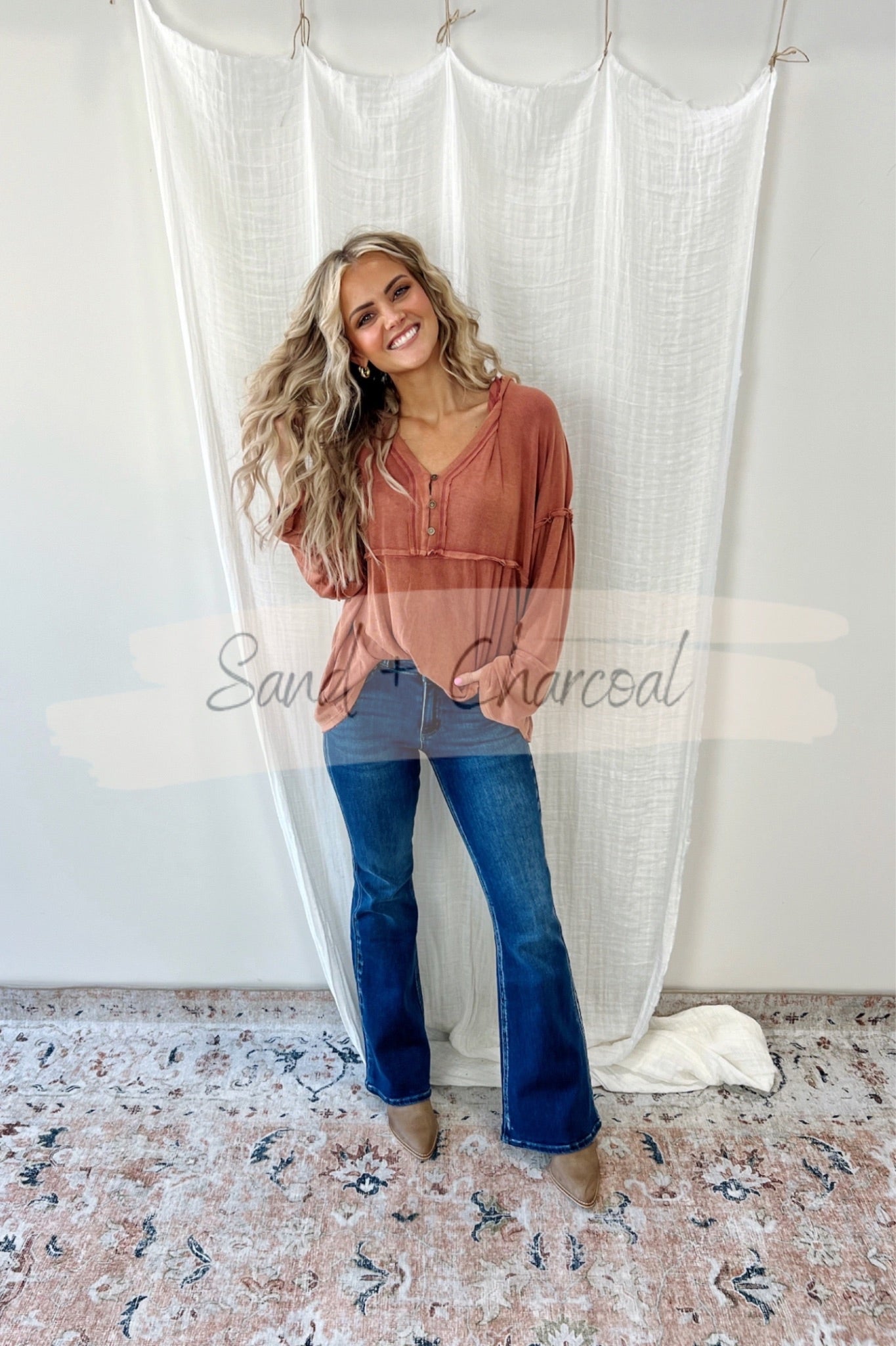 Krista Hooded Pullover Lux Collection - FINAL SALE