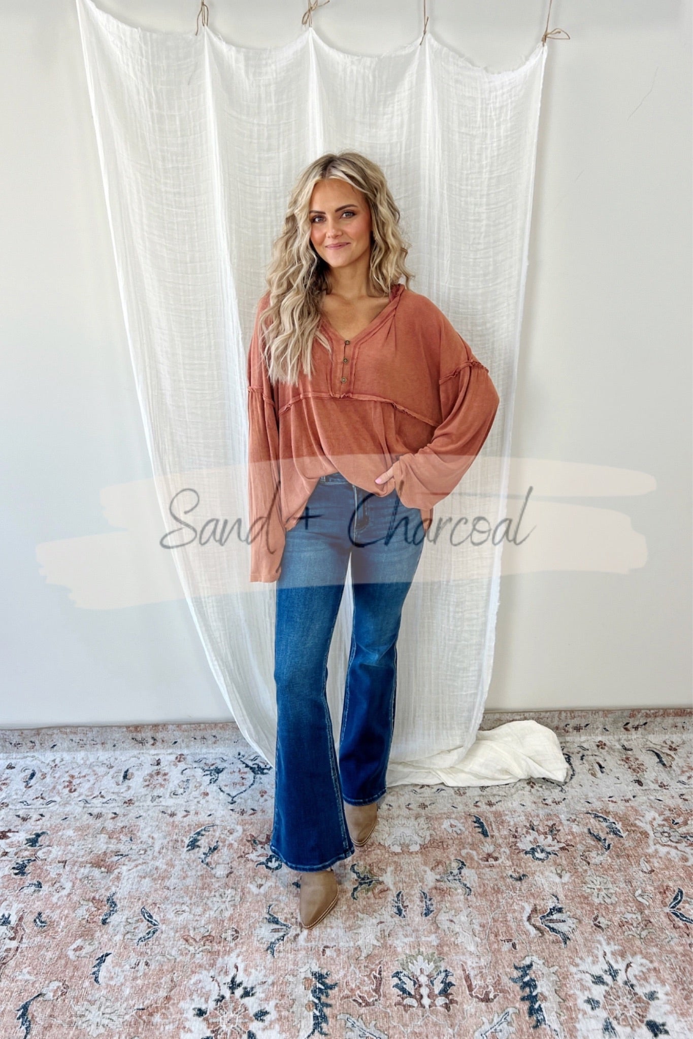 Krista Hooded Pullover Lux Collection - FINAL SALE