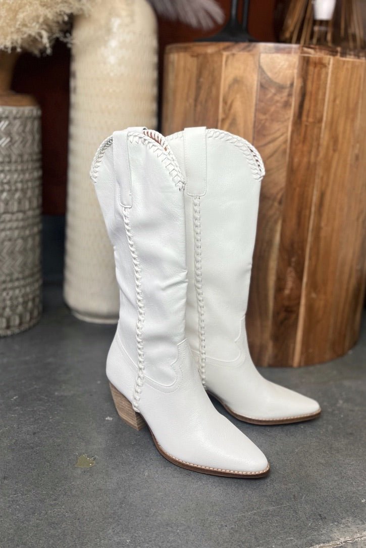 Lena Braided Boots - FINAL SALE