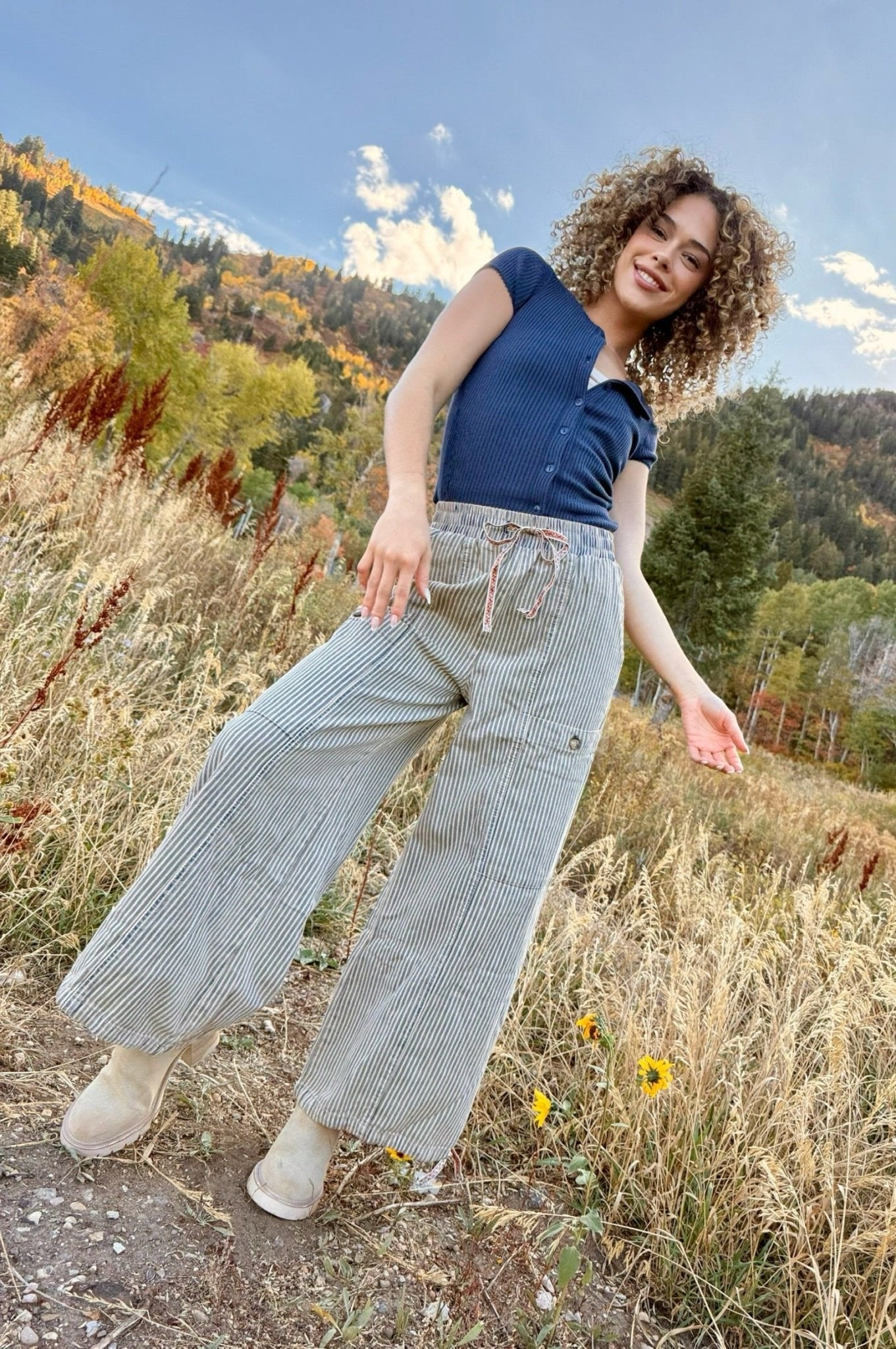 Level Up Striped Pants