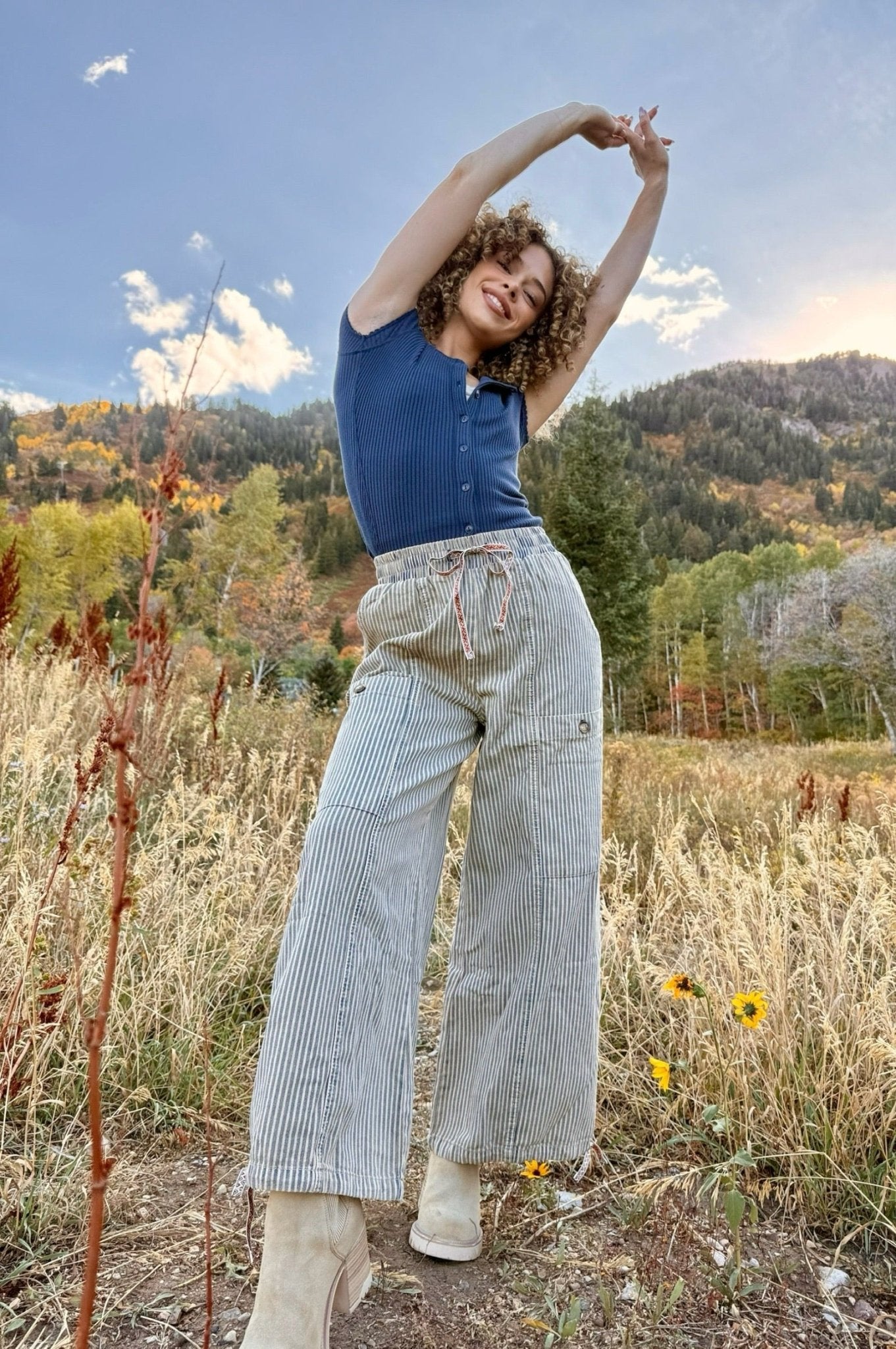 Level Up Striped Pants