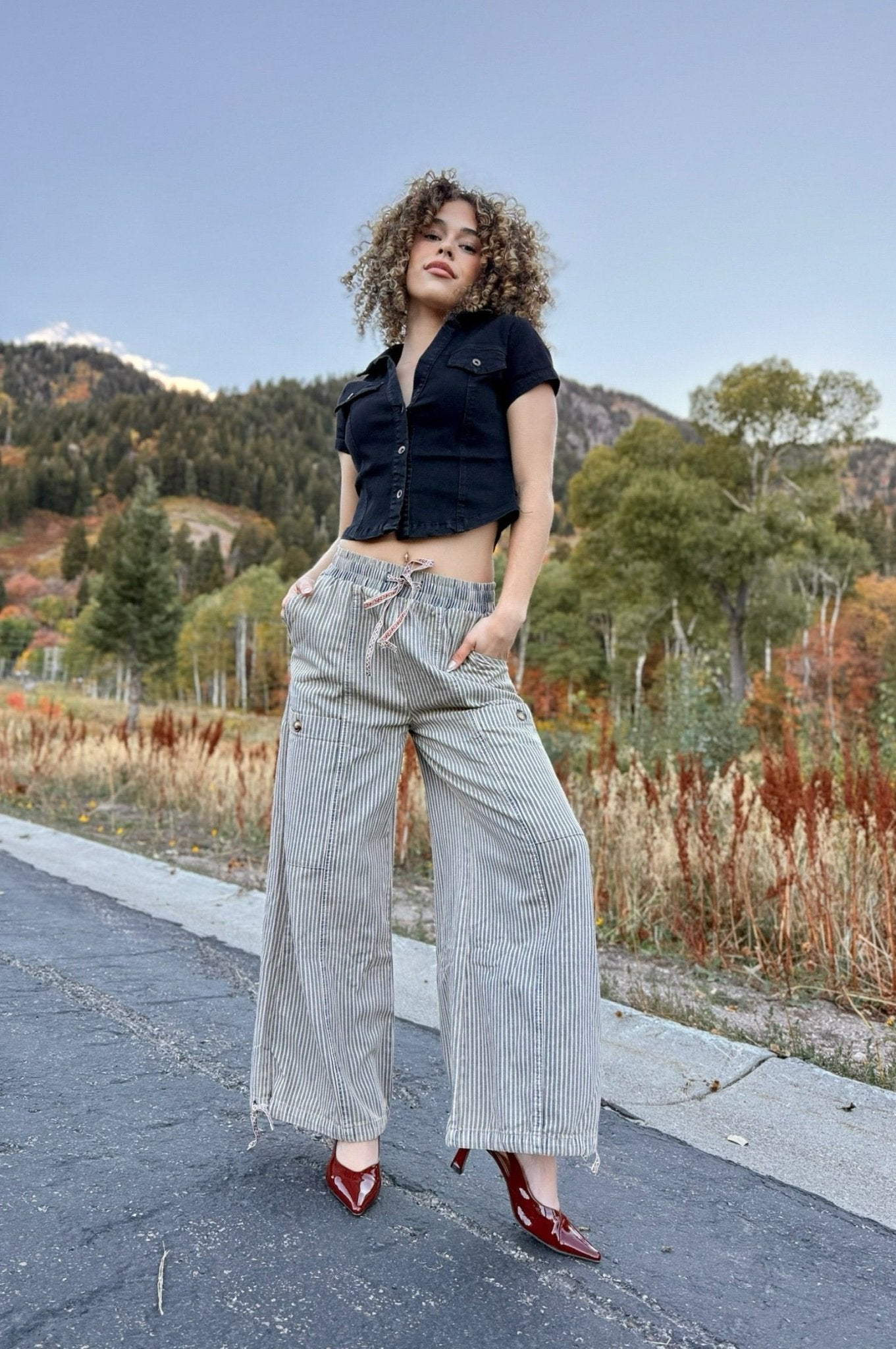 Level Up Striped Pants