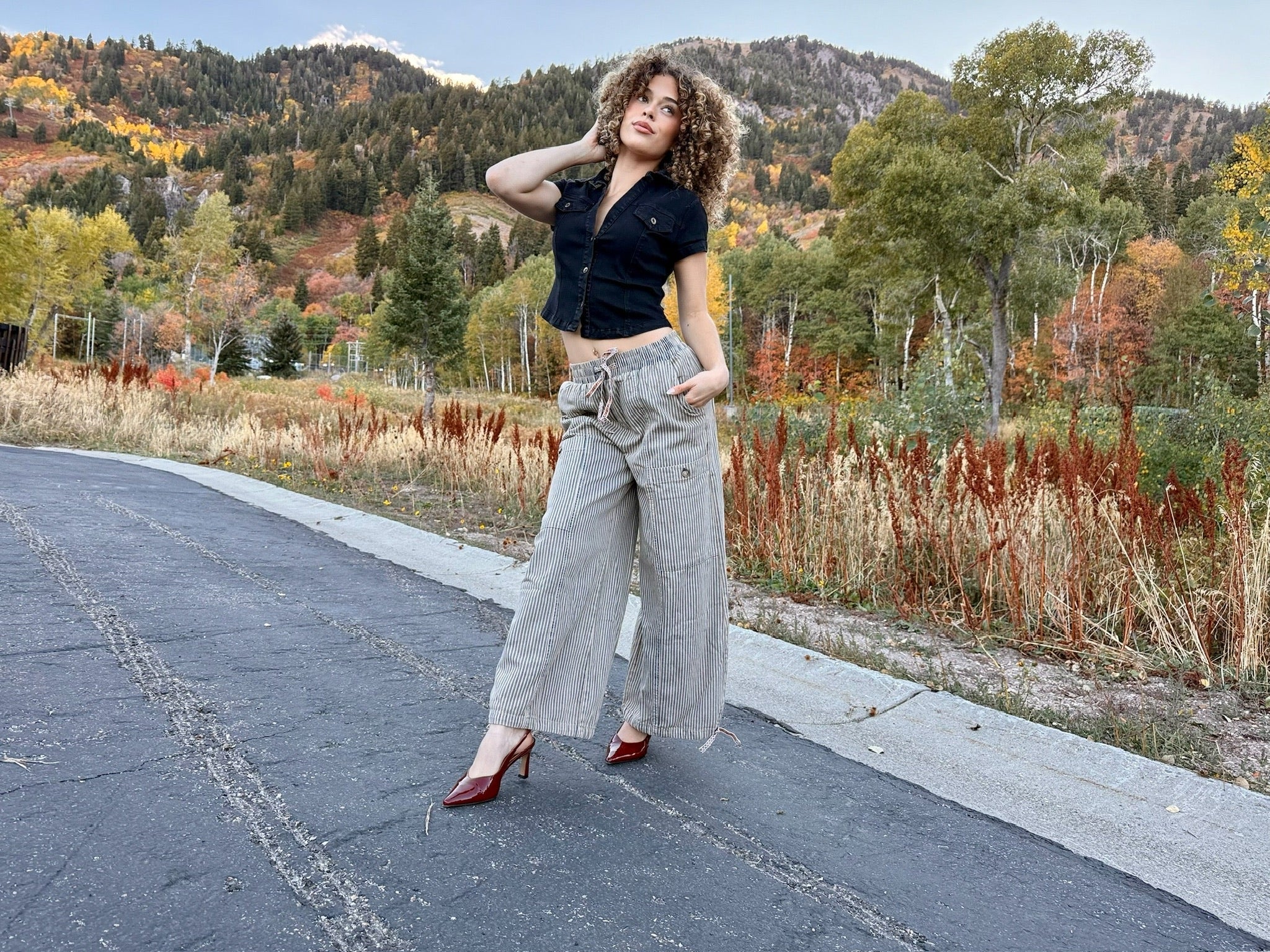 Level Up Striped Pants