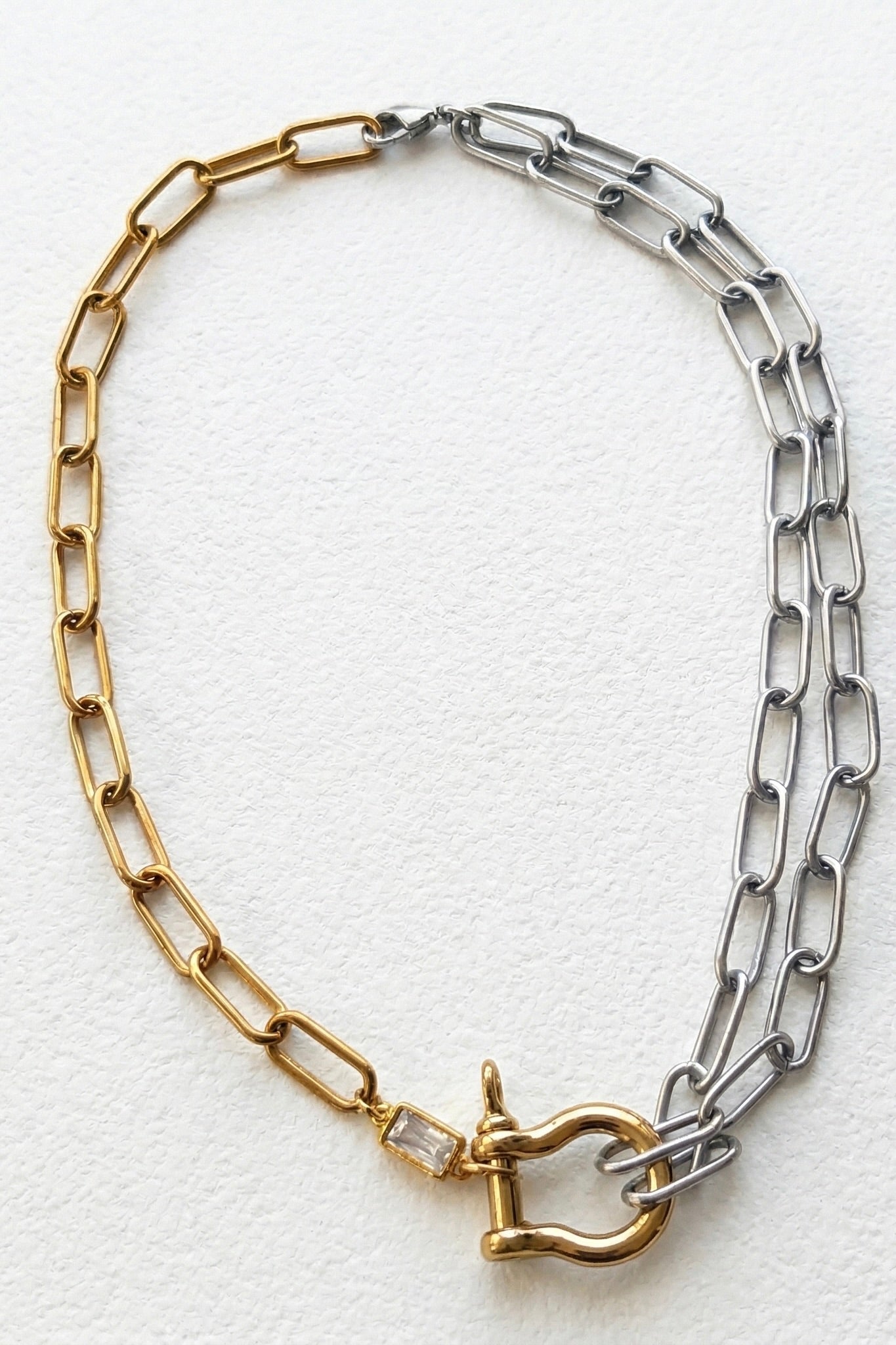 Lock It Down Necklace