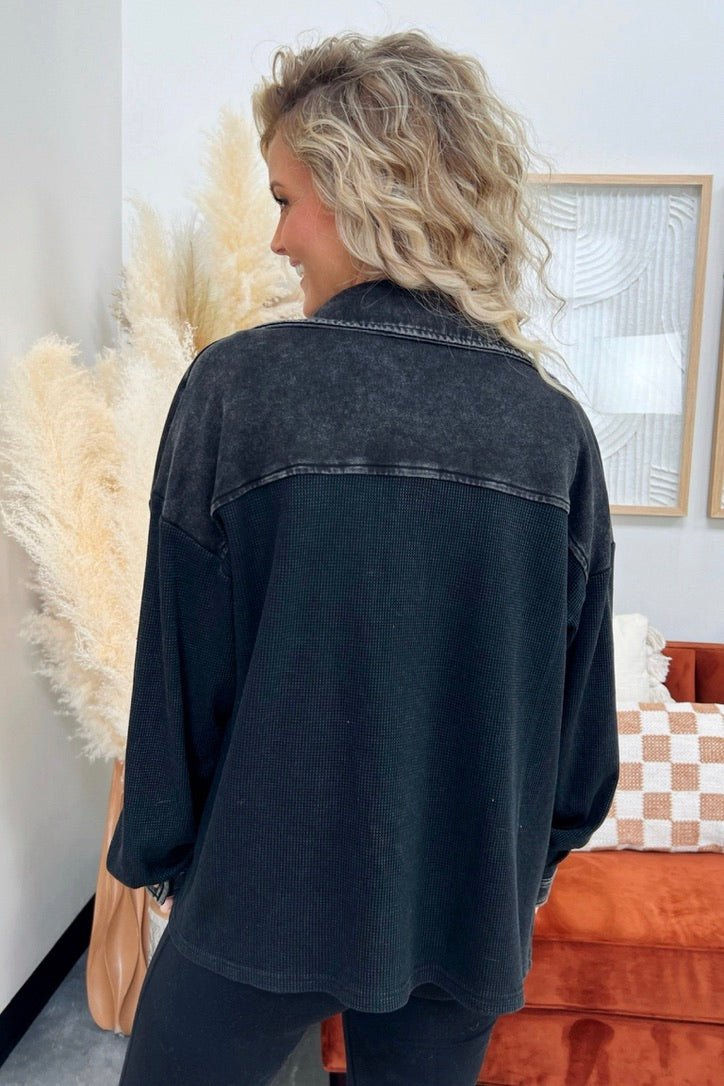 London Fog Thermal Button Down - FINAL SALE