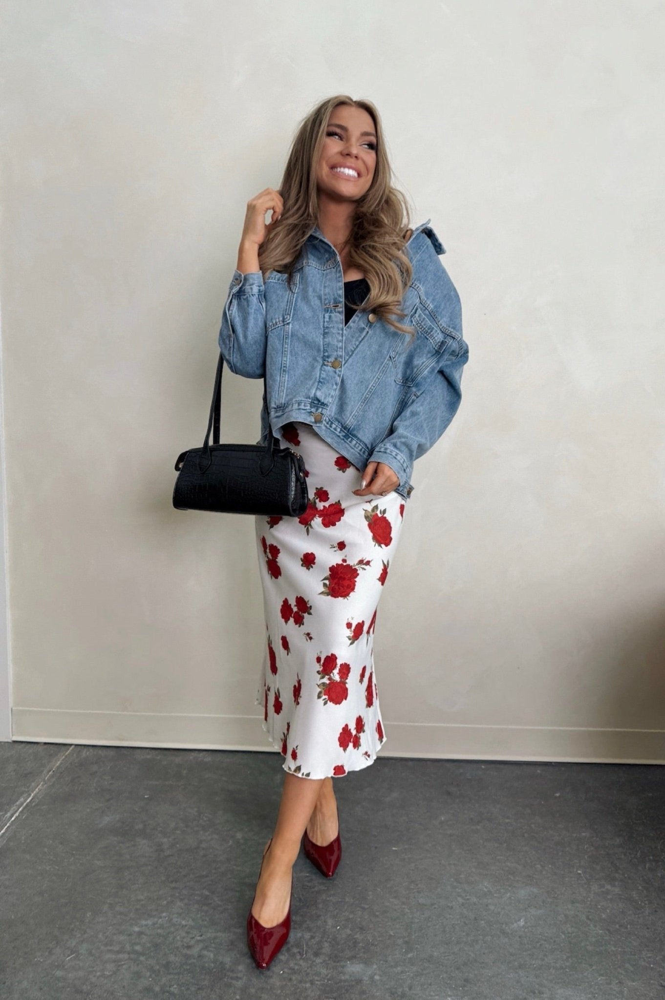 Love Language Rose Skirt