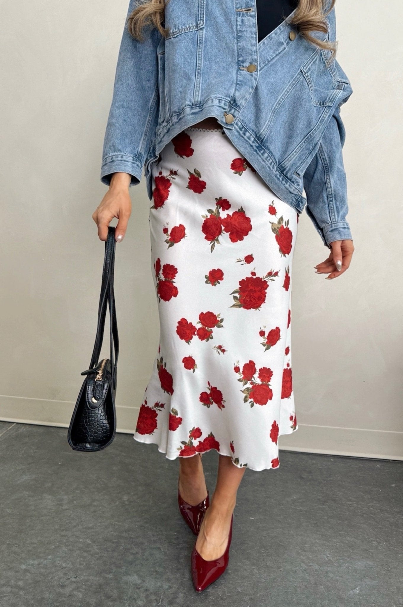 Love Language Rose Skirt