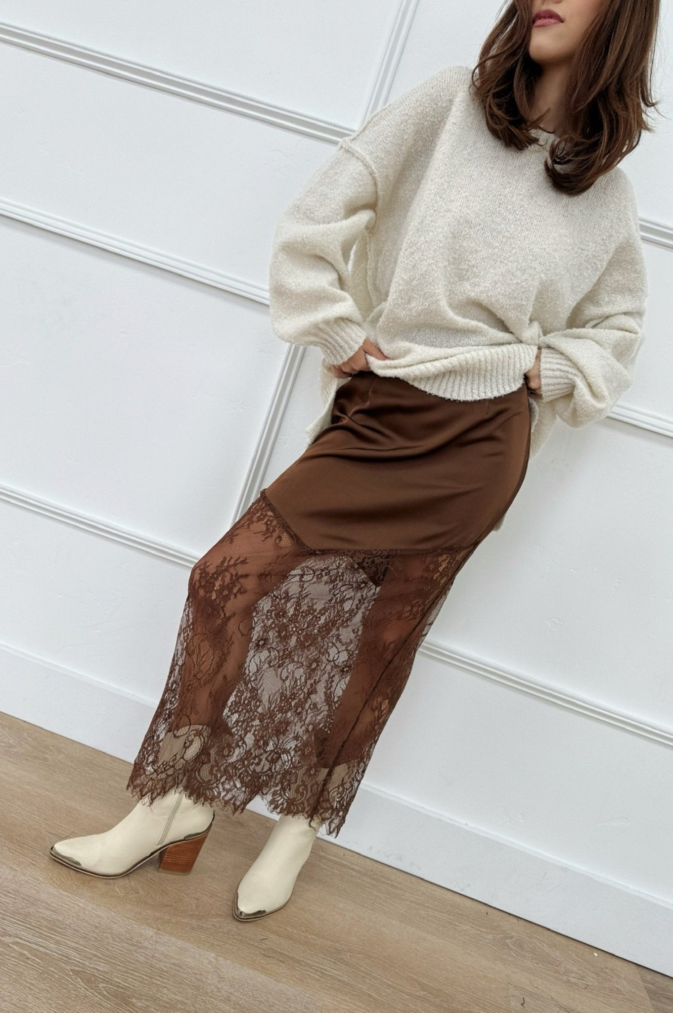 Lover's Lullaby Lace Skirt