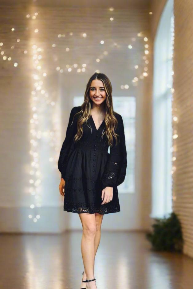 Magic In The Air Dress Lux Collection - FINAL SALE