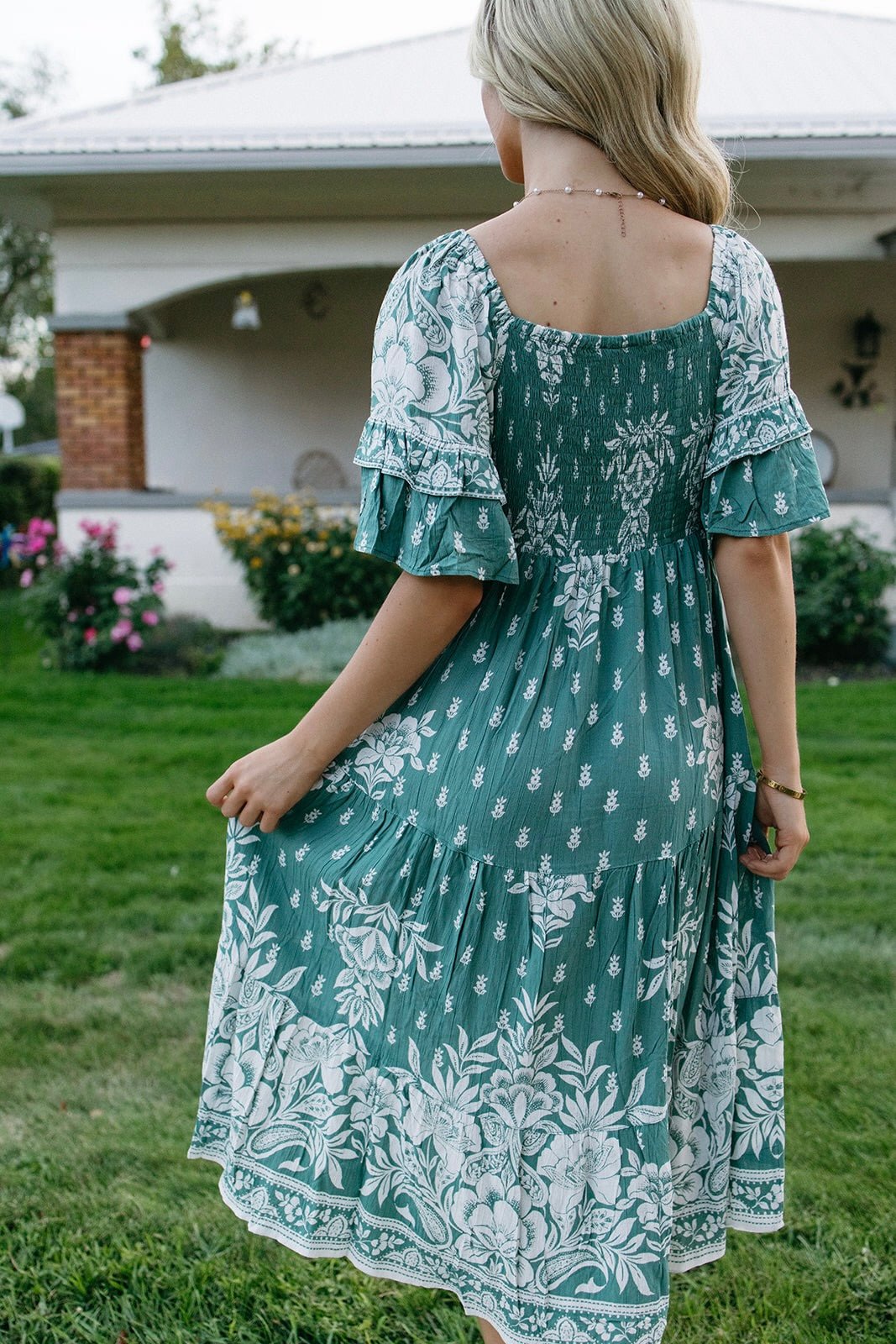 Meet Me in the Meadow Midi Dress - FINAL SALE